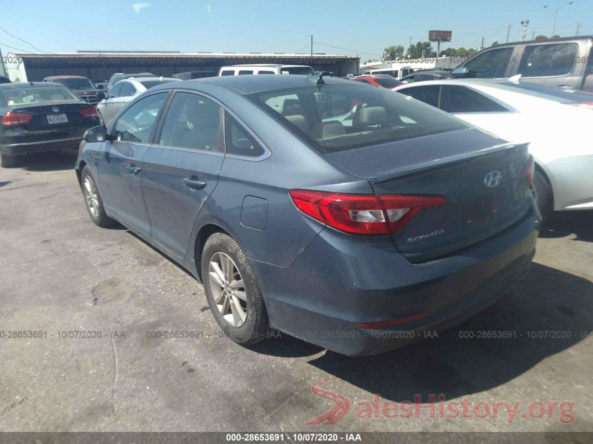 5NPE24AF5GH277153 2016 HYUNDAI SONATA