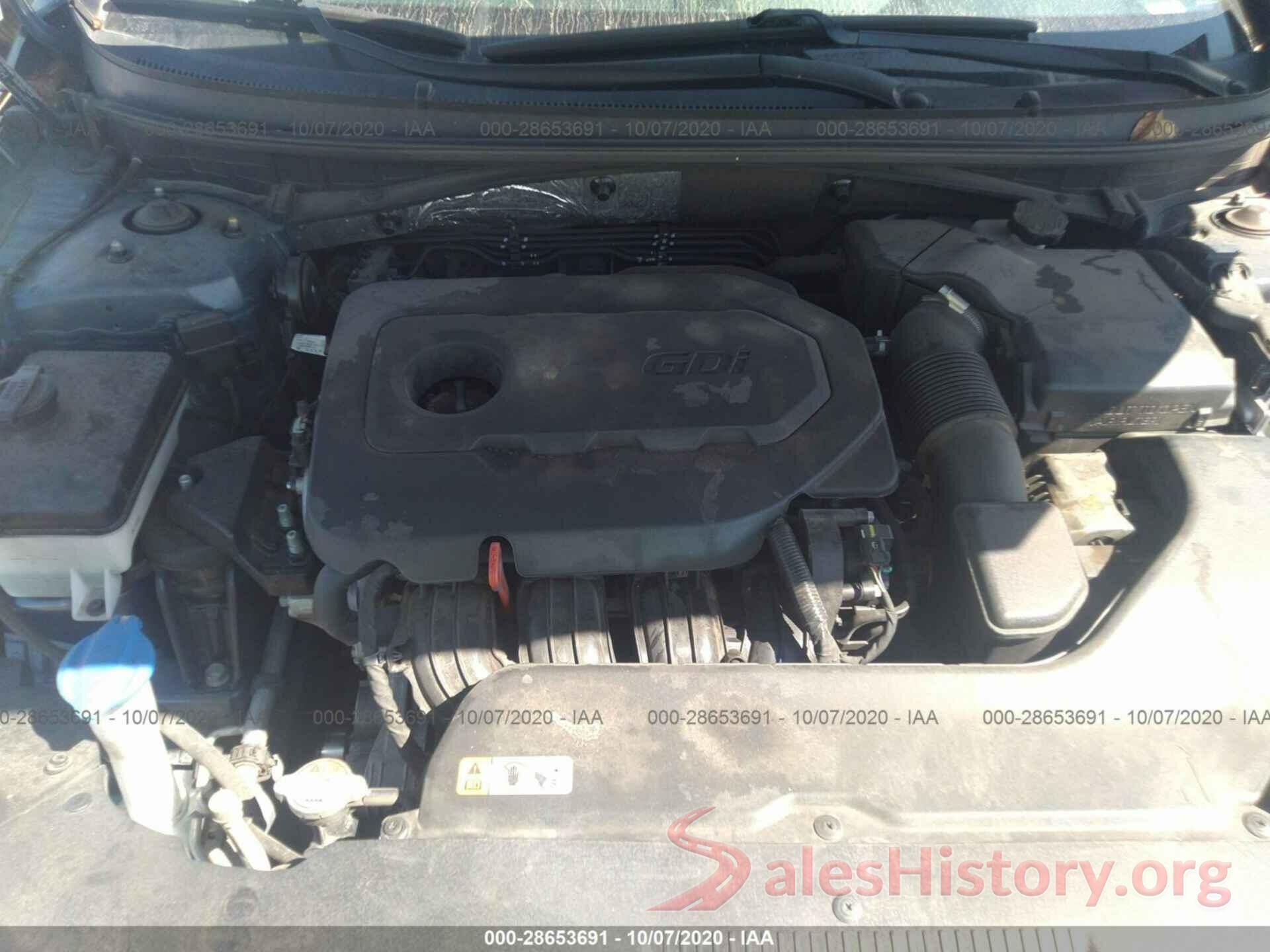 5NPE24AF5GH277153 2016 HYUNDAI SONATA