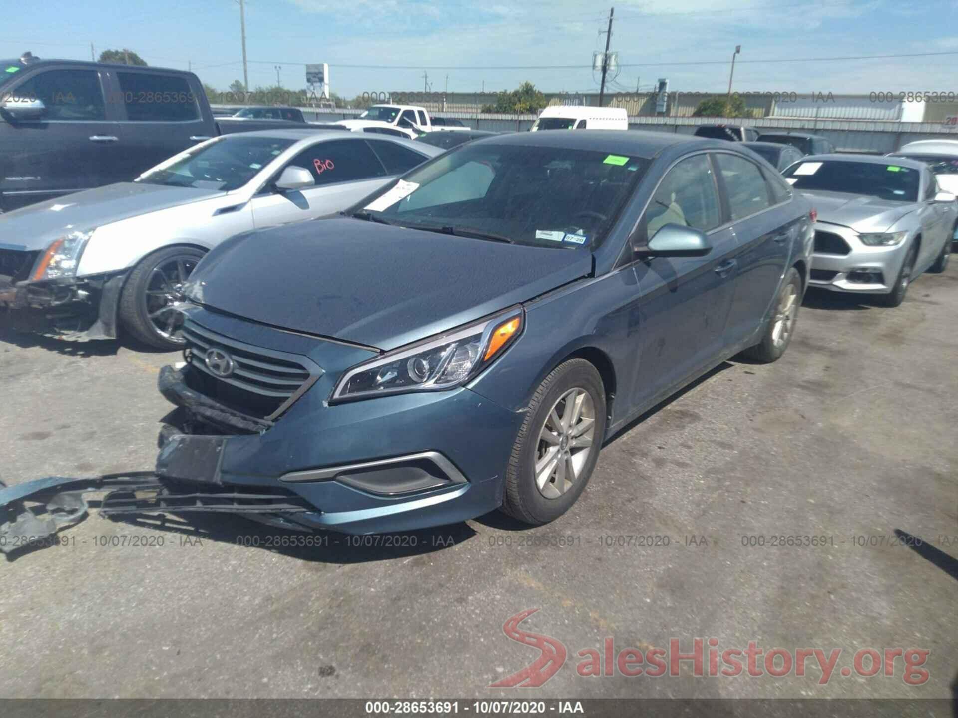 5NPE24AF5GH277153 2016 HYUNDAI SONATA