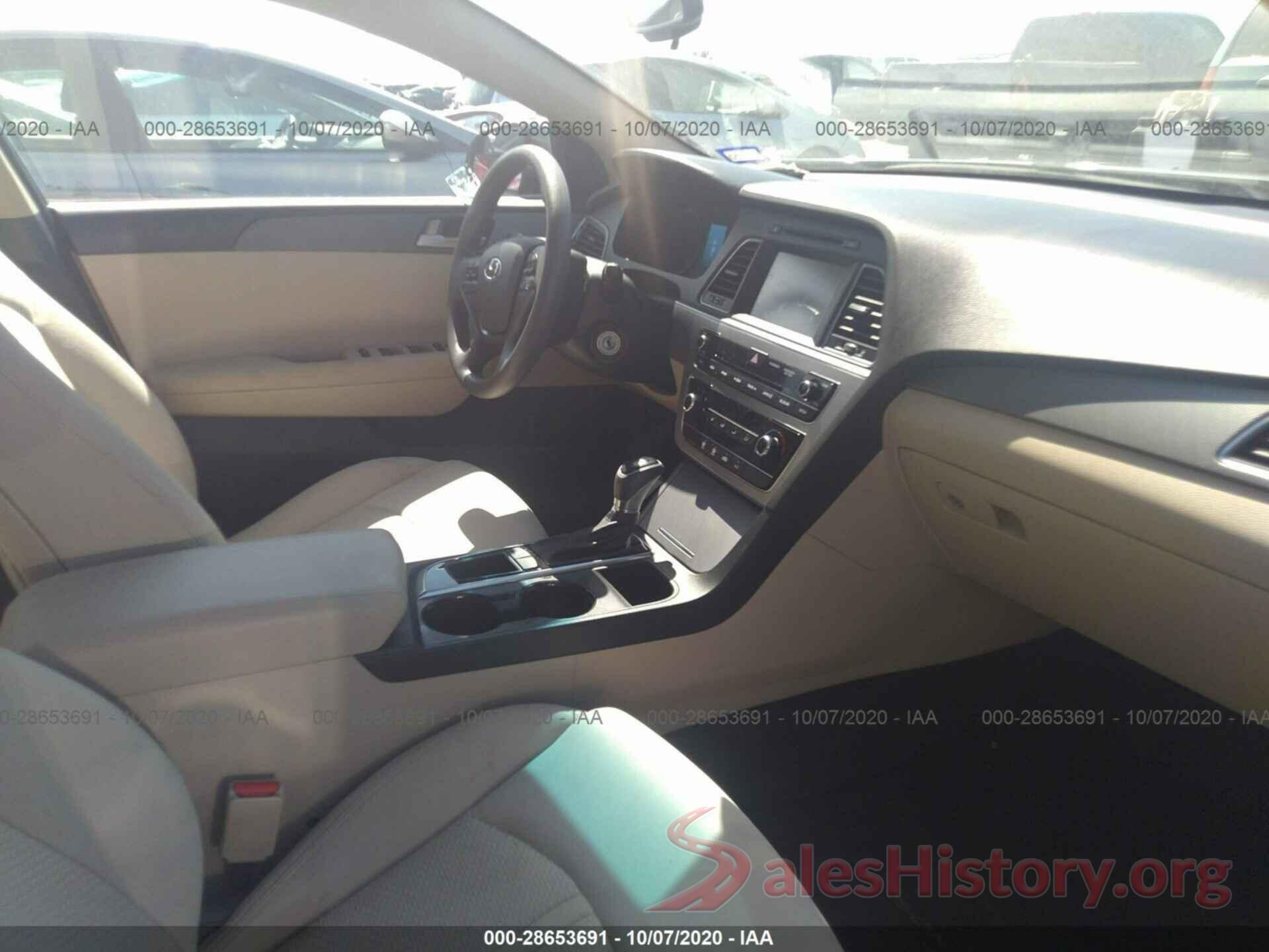 5NPE24AF5GH277153 2016 HYUNDAI SONATA