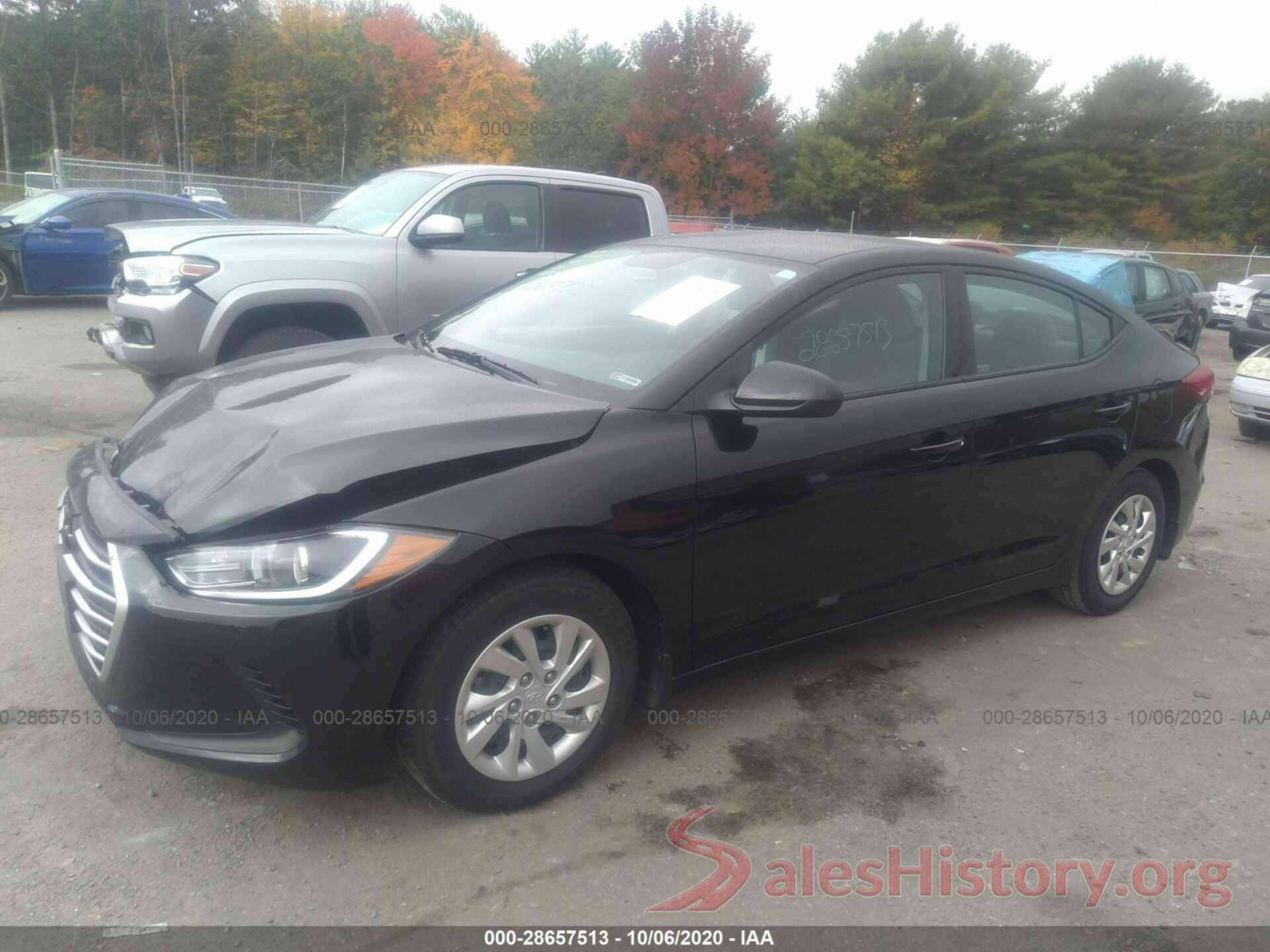 5NPD74LF9JH348579 2018 HYUNDAI ELANTRA