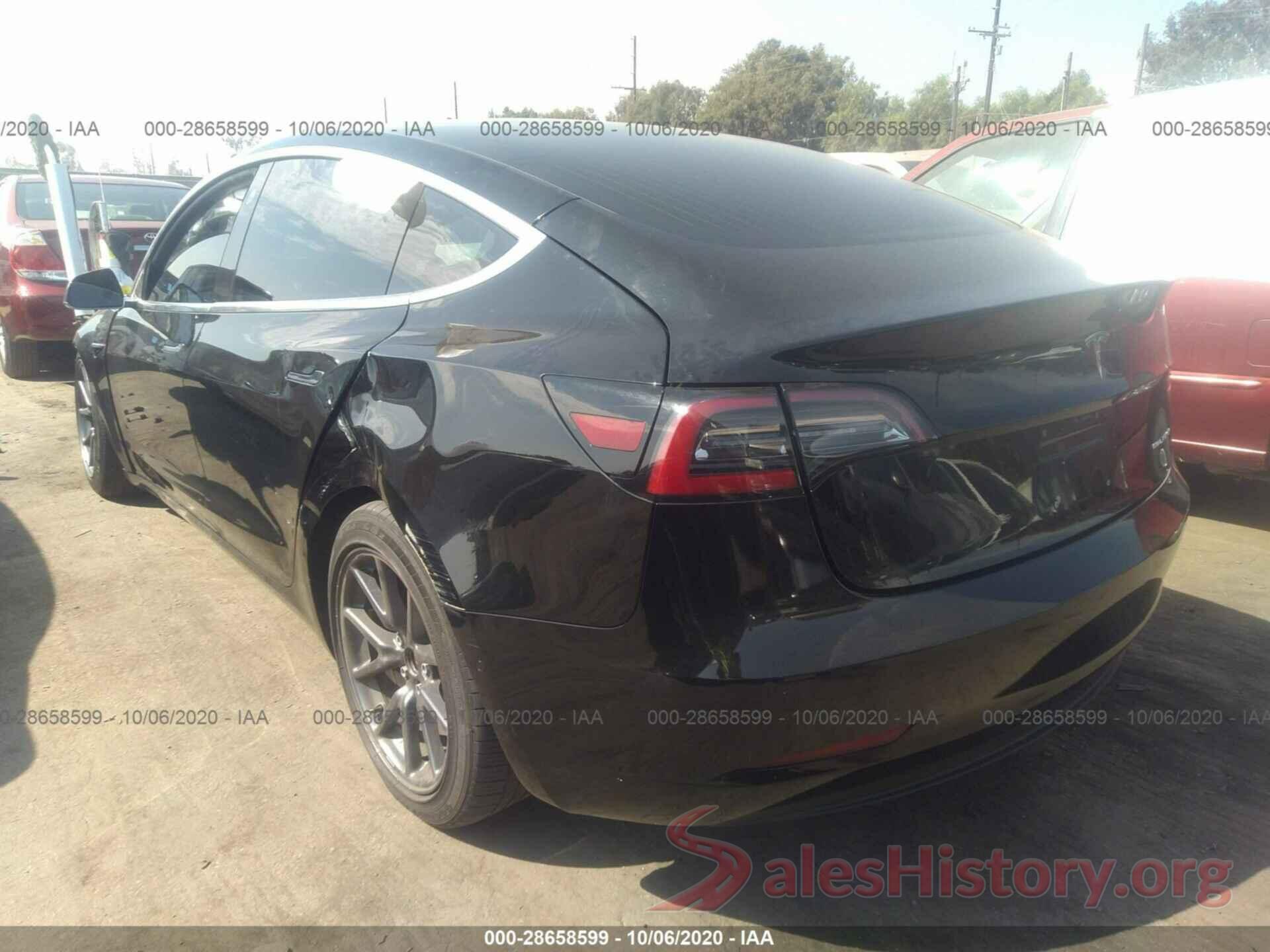 5YJ3E1EB7JF127846 2018 TESLA MODEL 3