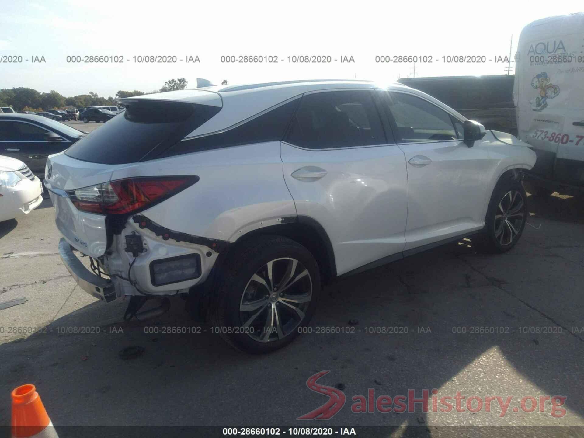 2T2ZZMCA4HC081932 2017 LEXUS RX