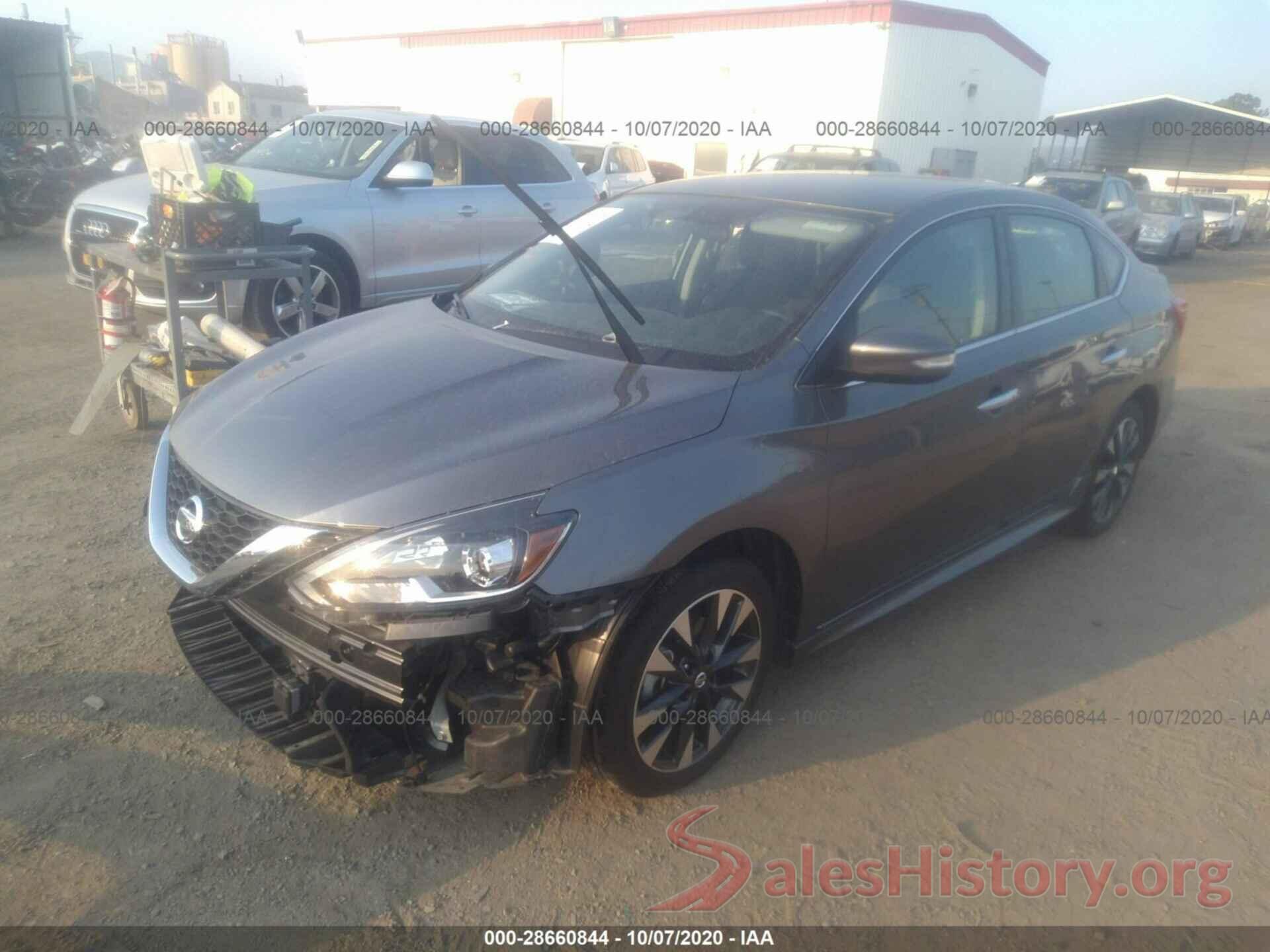 3N1AB7AP1KY387155 2019 NISSAN SENTRA