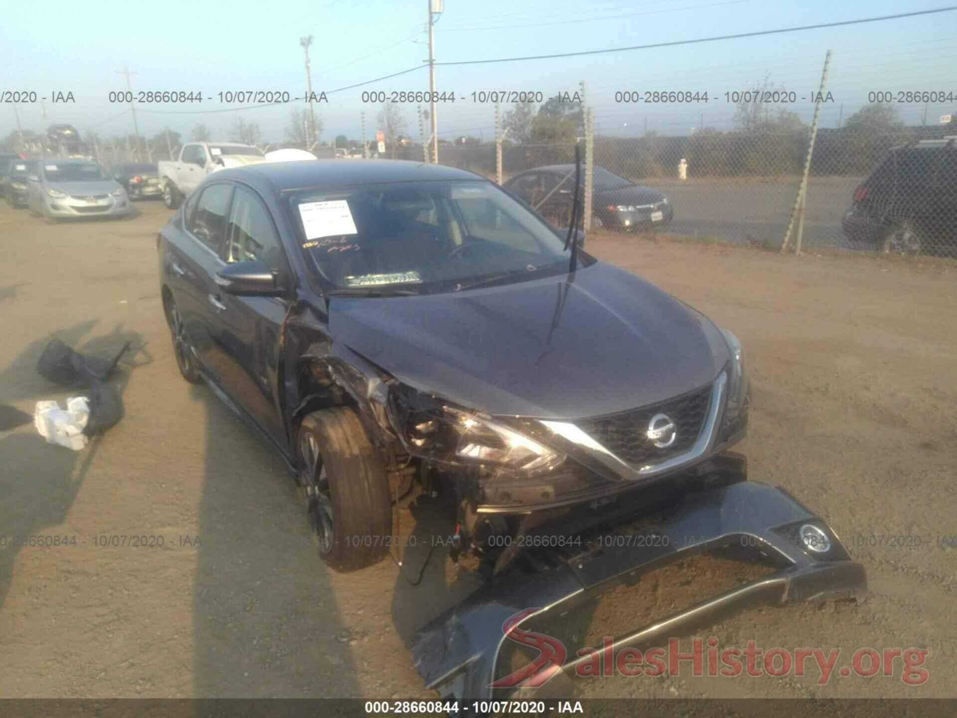 3N1AB7AP1KY387155 2019 NISSAN SENTRA