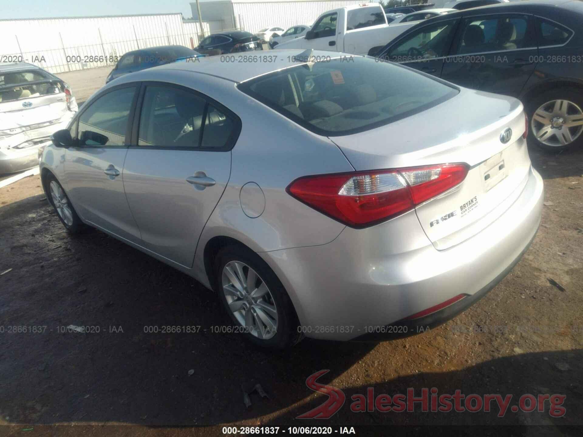 KNAFX4A62G5553789 2016 KIA FORTE