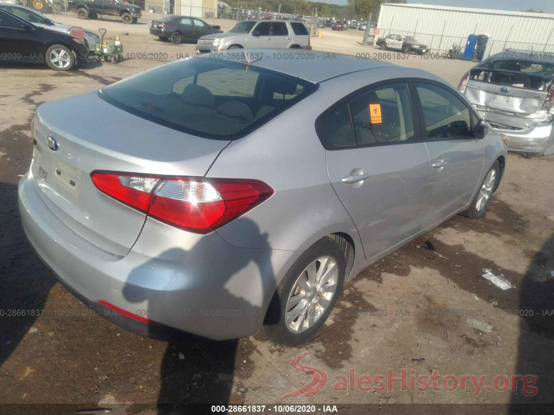 KNAFX4A62G5553789 2016 KIA FORTE