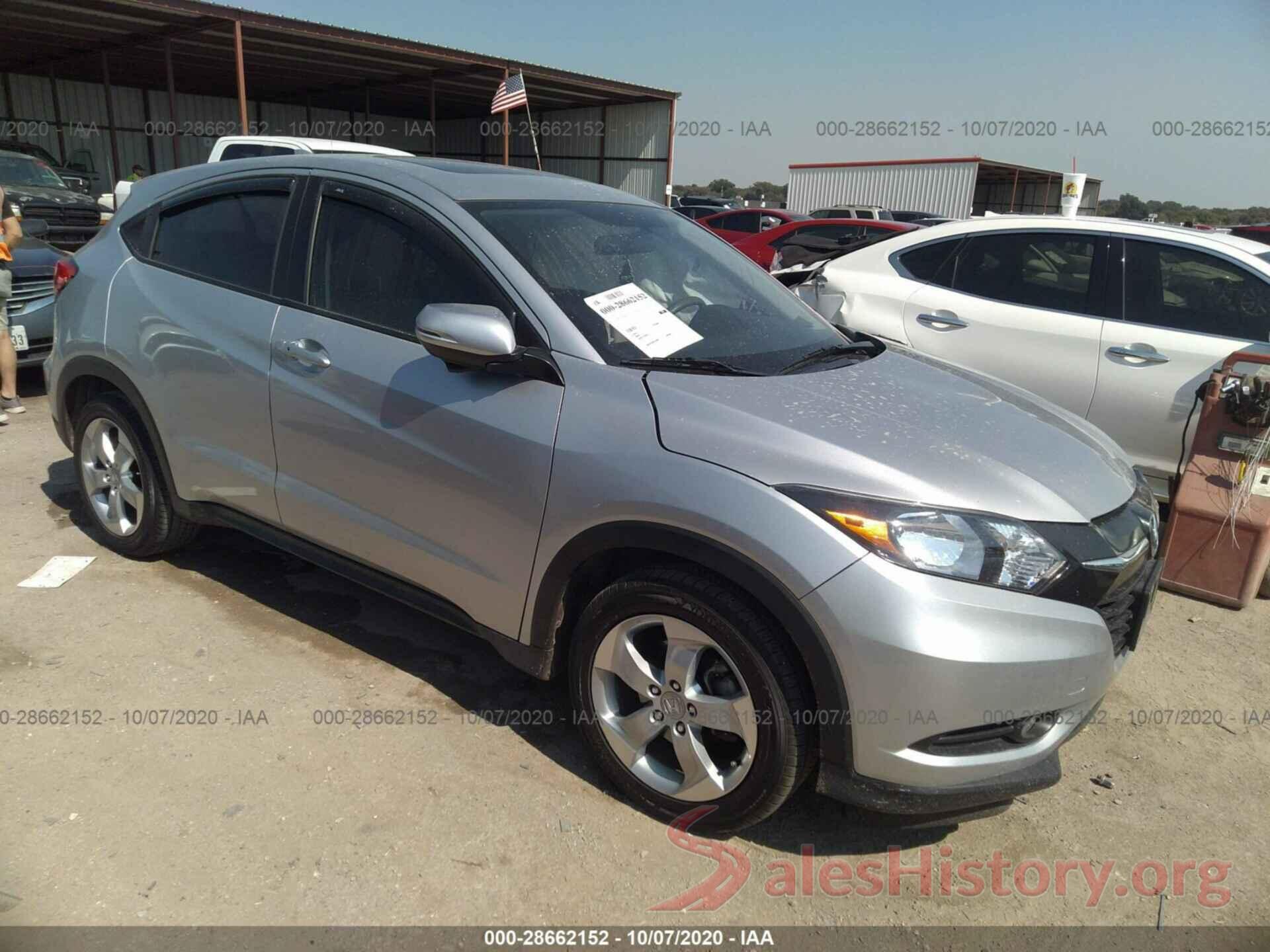 3CZRU5H53GM706566 2016 HONDA HR-V