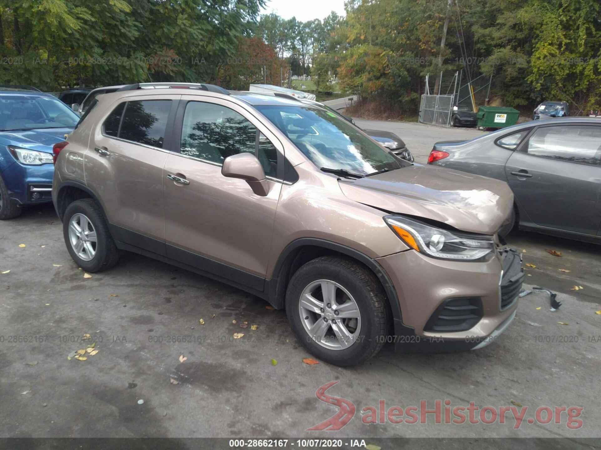 3GNCJPSB7JL165248 2018 CHEVROLET TRAX