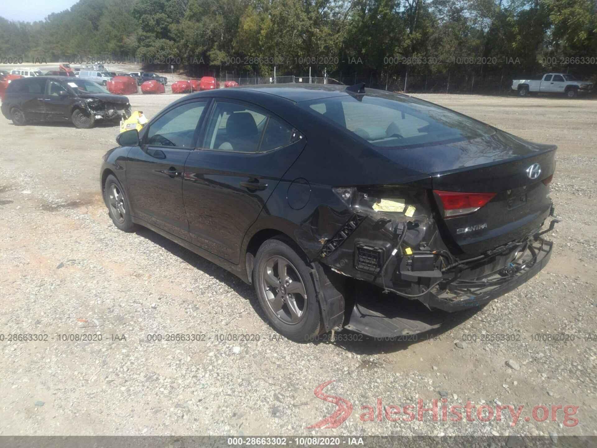 5NPD94LA2HH105494 2017 HYUNDAI ELANTRA