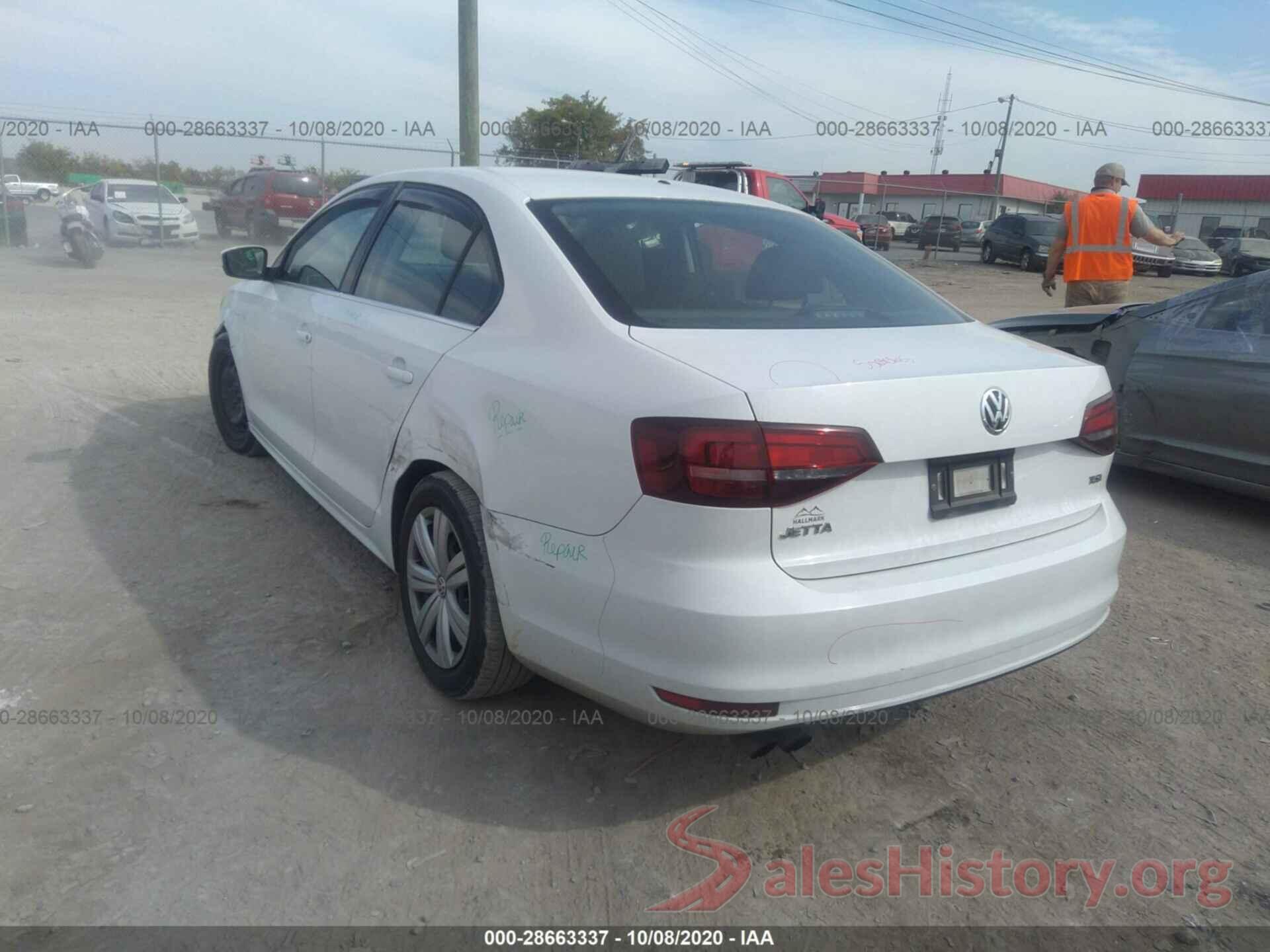 3VW2B7AJ8HM364238 2017 VOLKSWAGEN JETTA