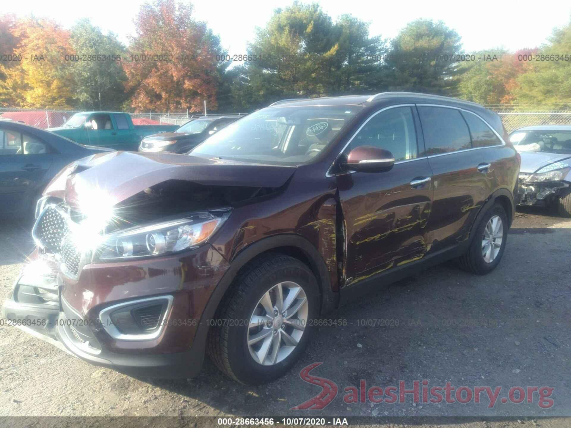 5XYPGDA30GG151418 2016 KIA SORENTO