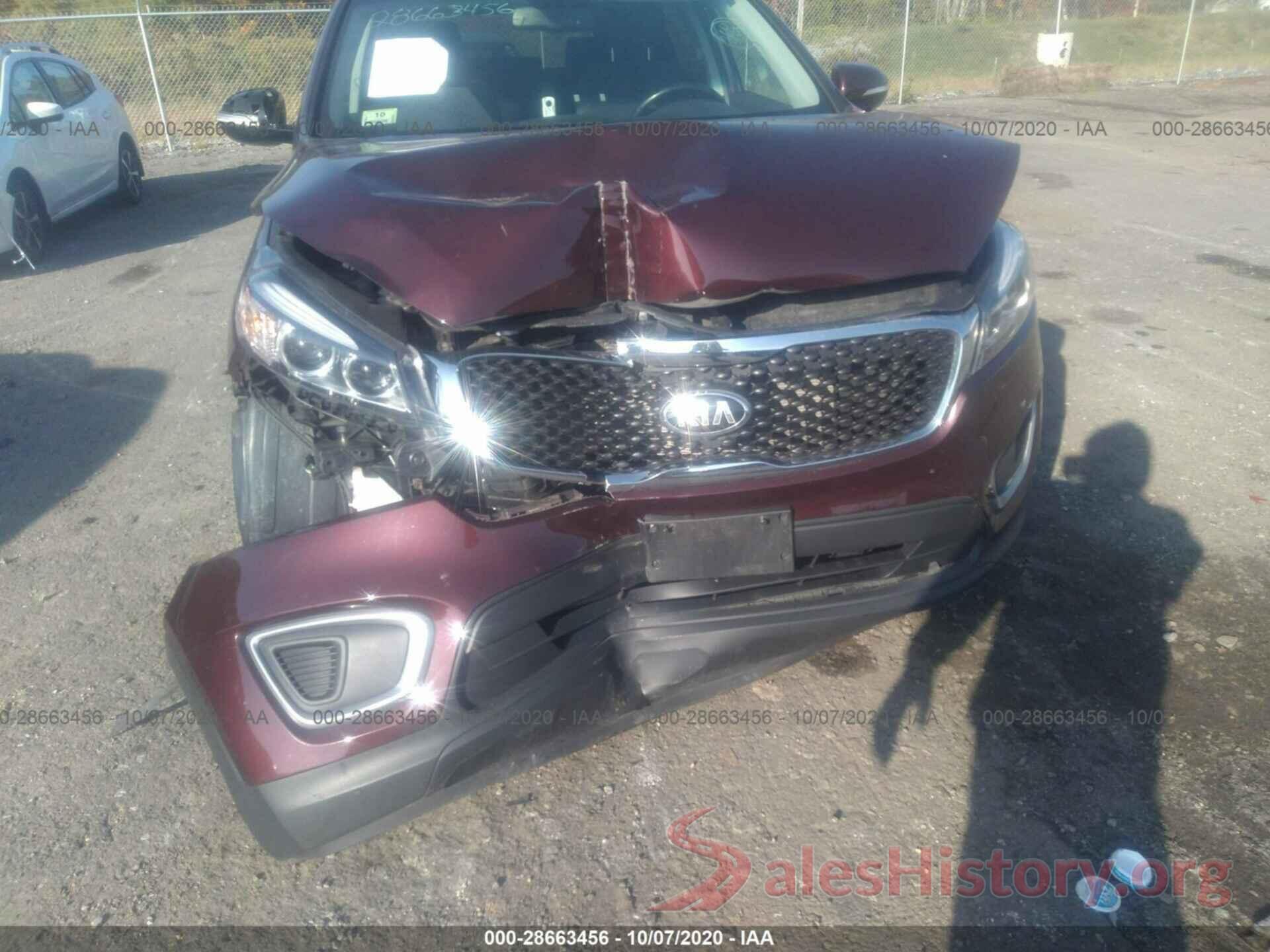 5XYPGDA30GG151418 2016 KIA SORENTO