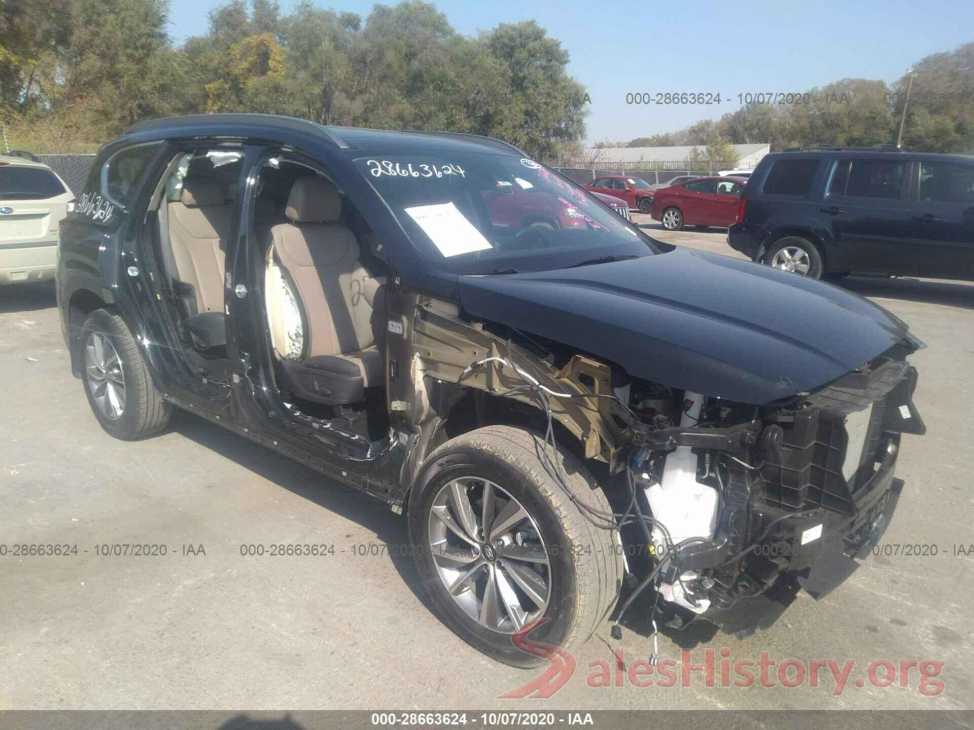 5NMS53AD7LH201234 2020 HYUNDAI SANTA FE