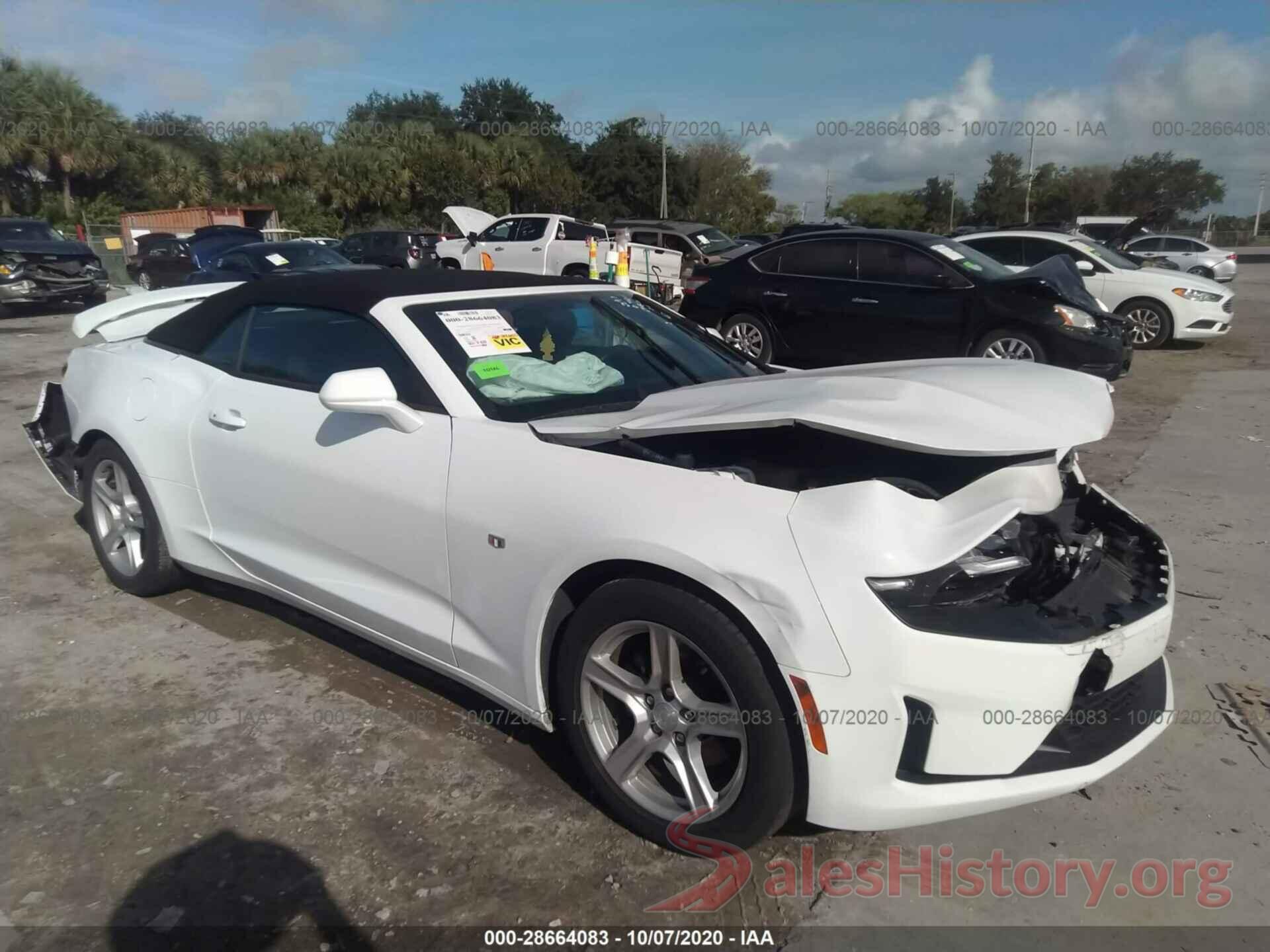 1G1FB3DS6K0121564 2019 CHEVROLET CAMARO