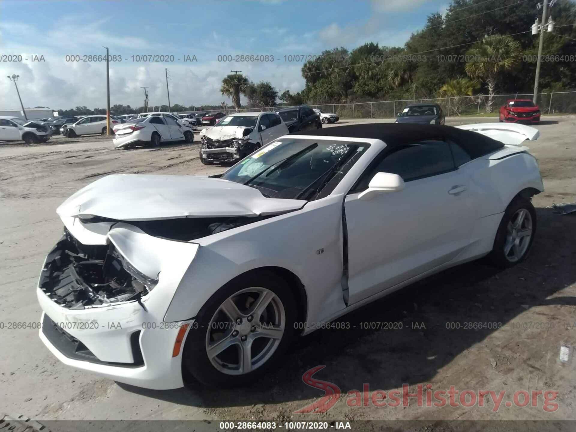 1G1FB3DS6K0121564 2019 CHEVROLET CAMARO