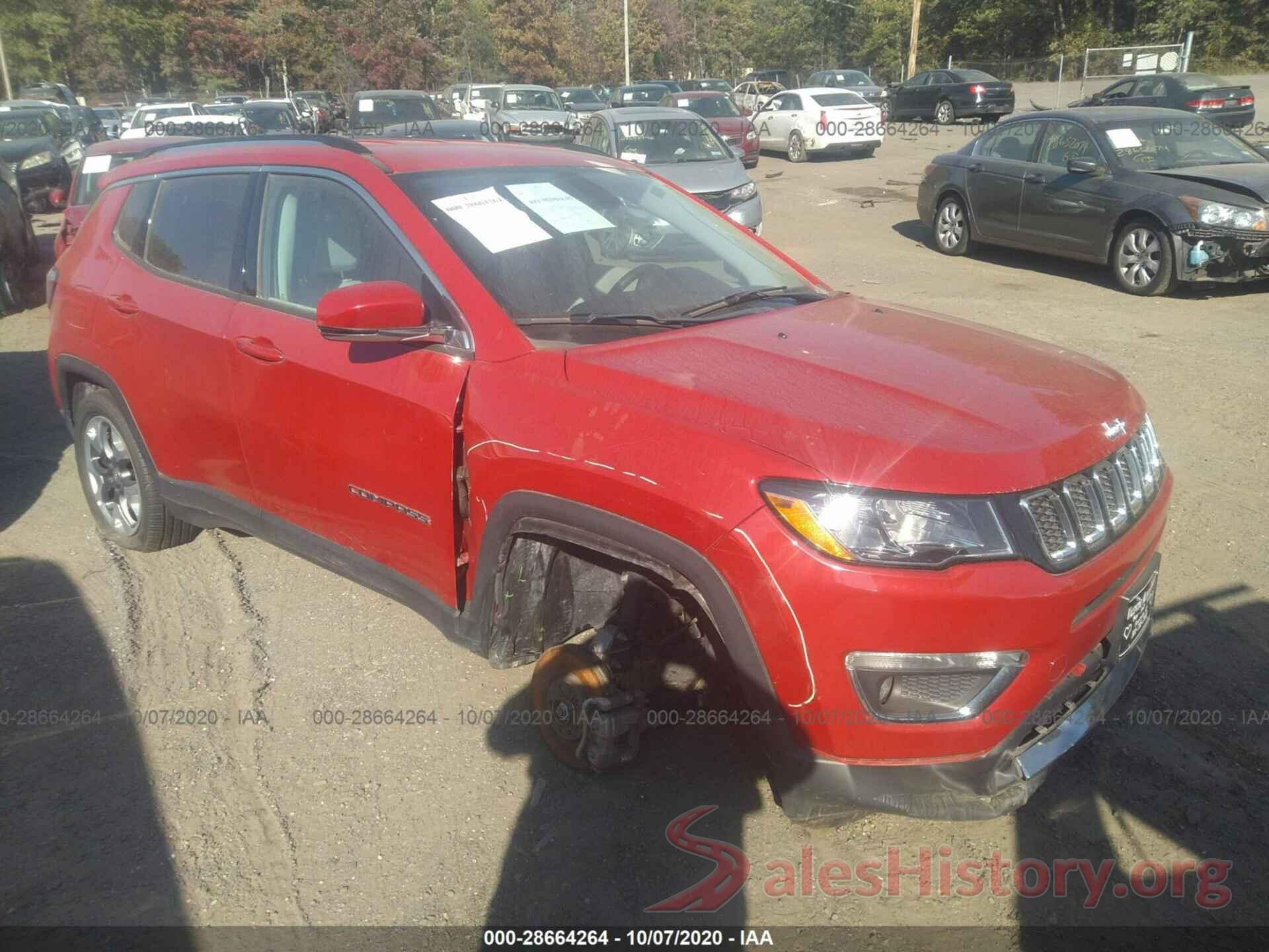 3C4NJDCB8KT620947 2019 JEEP COMPASS