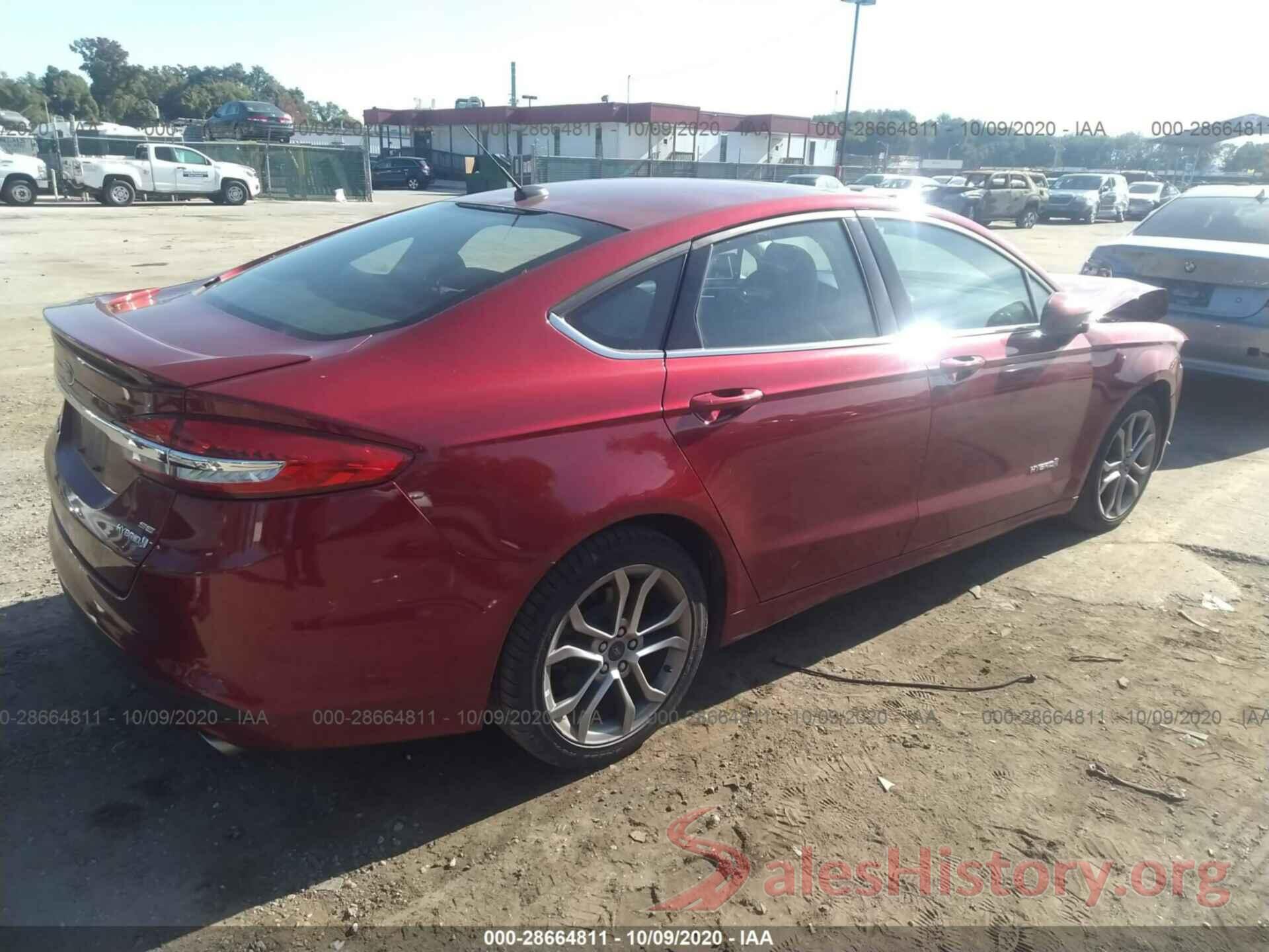 3FA6P0LU3HR314599 2017 FORD FUSION