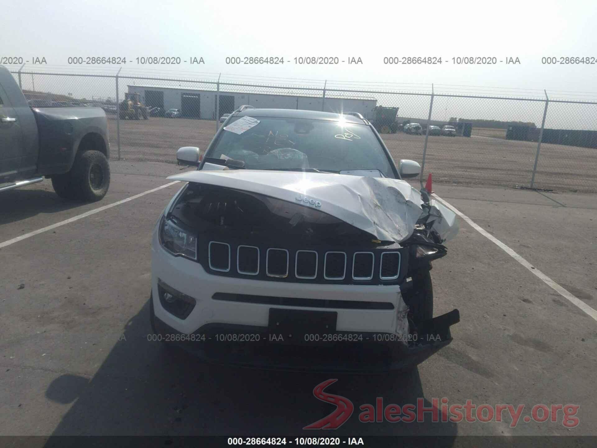 3C4NJDBB7LT254921 2020 JEEP COMPASS