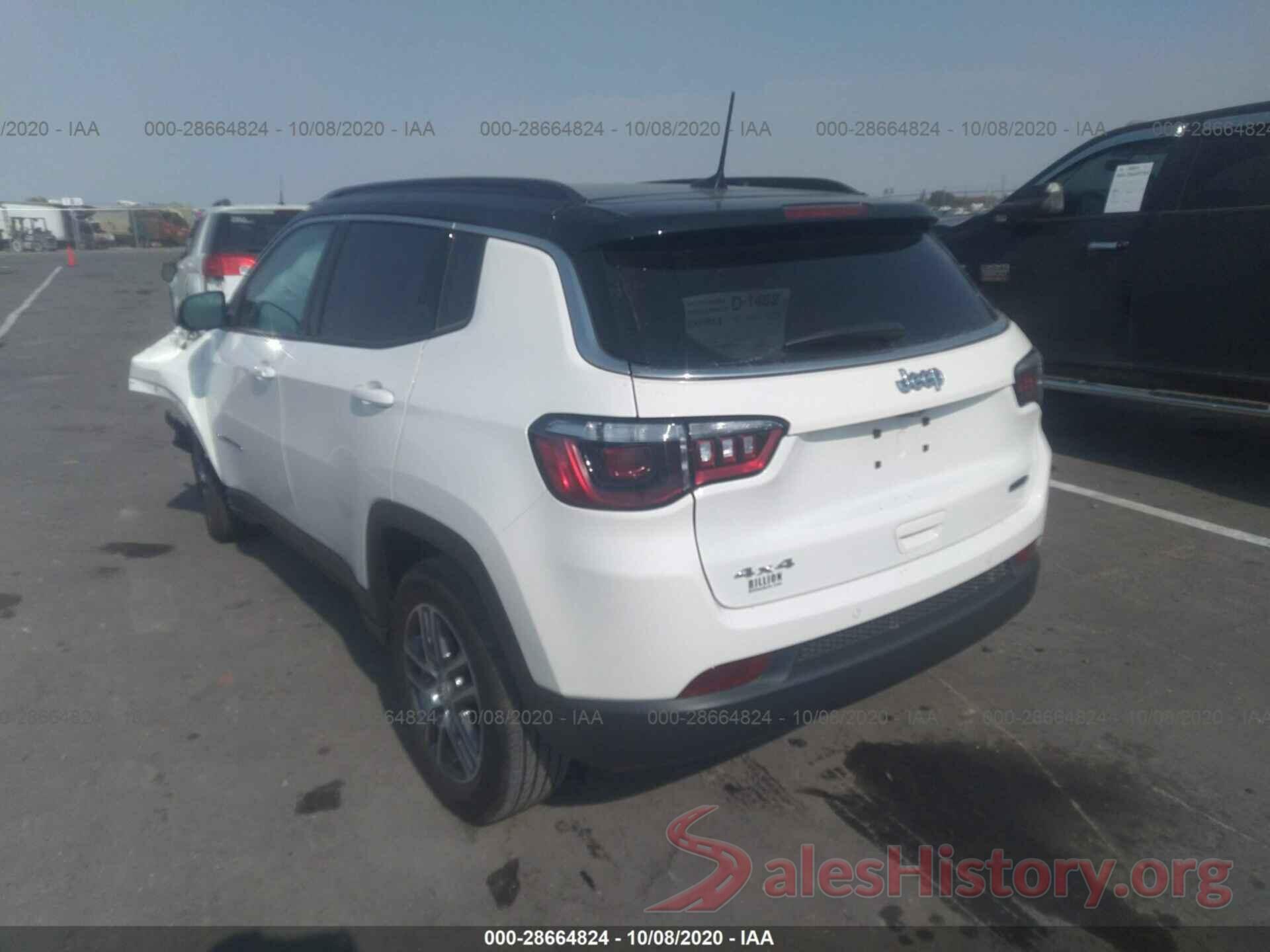 3C4NJDBB7LT254921 2020 JEEP COMPASS