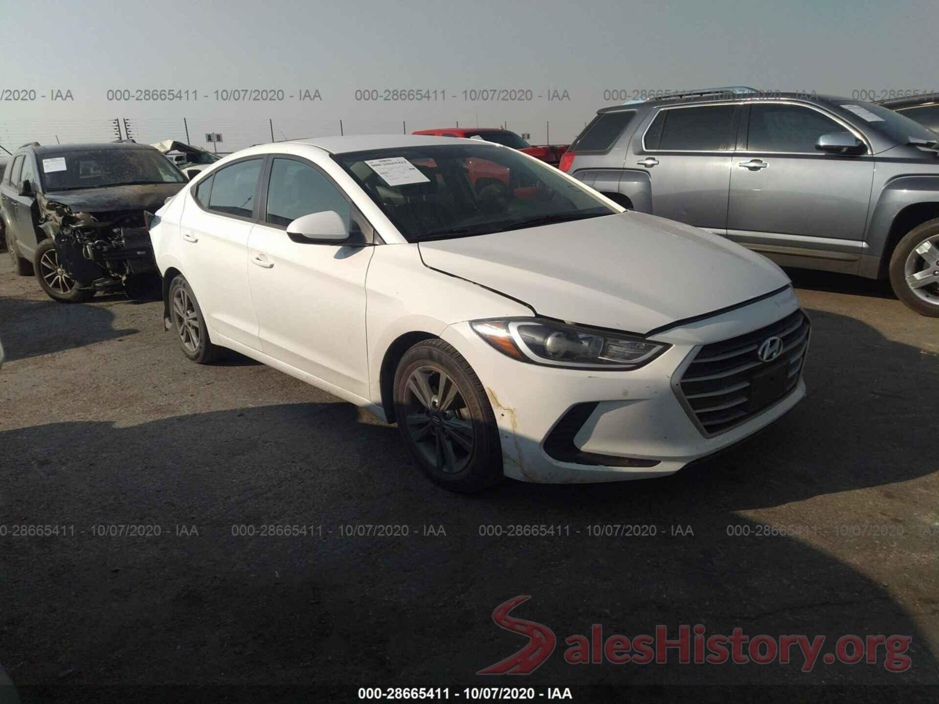 5NPD84LF9JH231727 2018 HYUNDAI ELANTRA