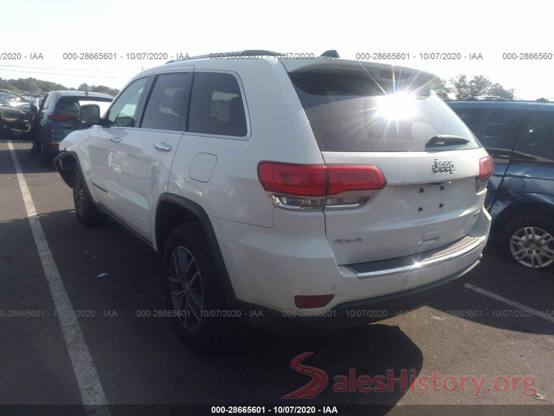 1C4RJFBG3HC677698 2017 JEEP GRAND CHEROKEE