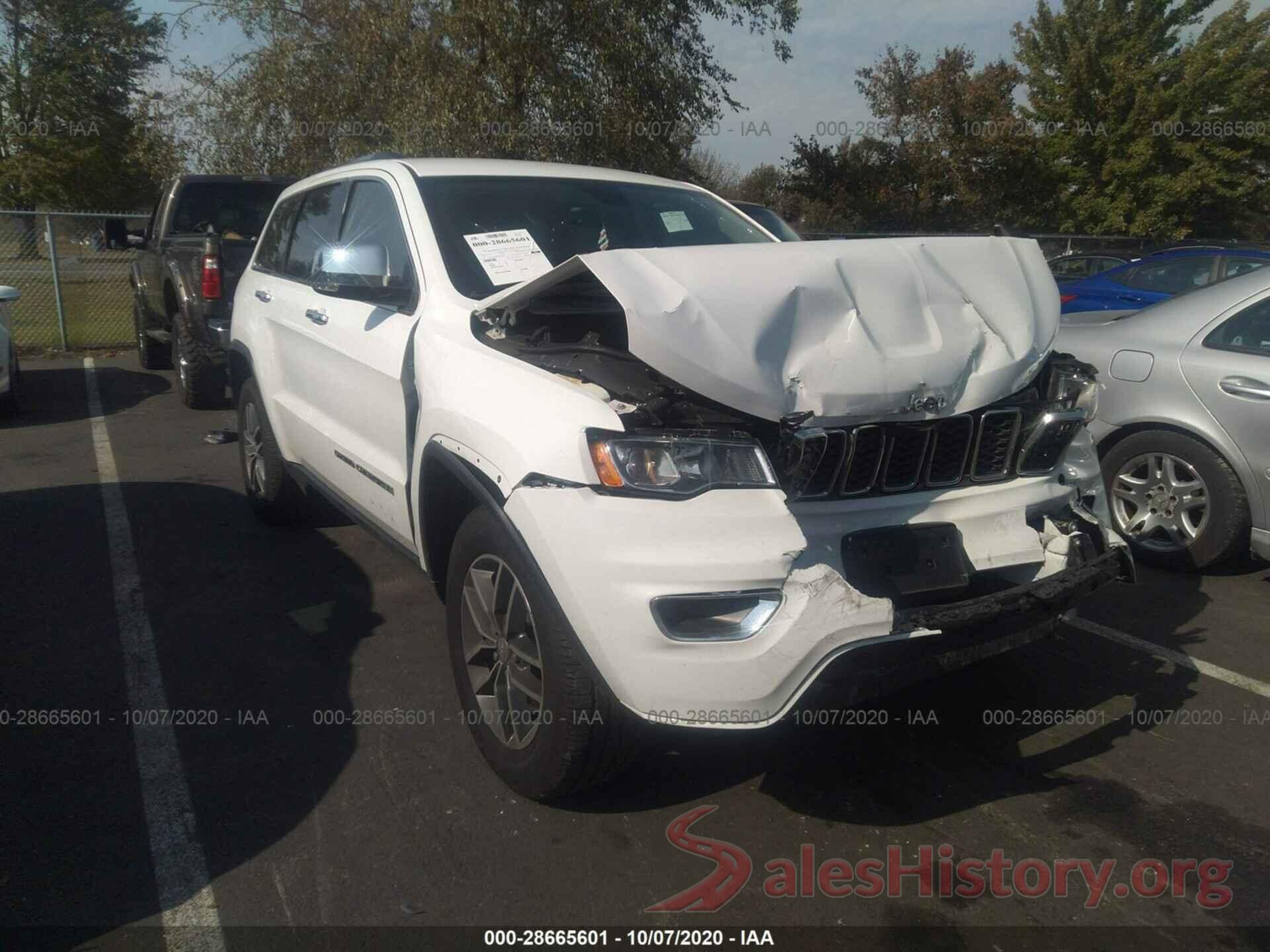 1C4RJFBG3HC677698 2017 JEEP GRAND CHEROKEE