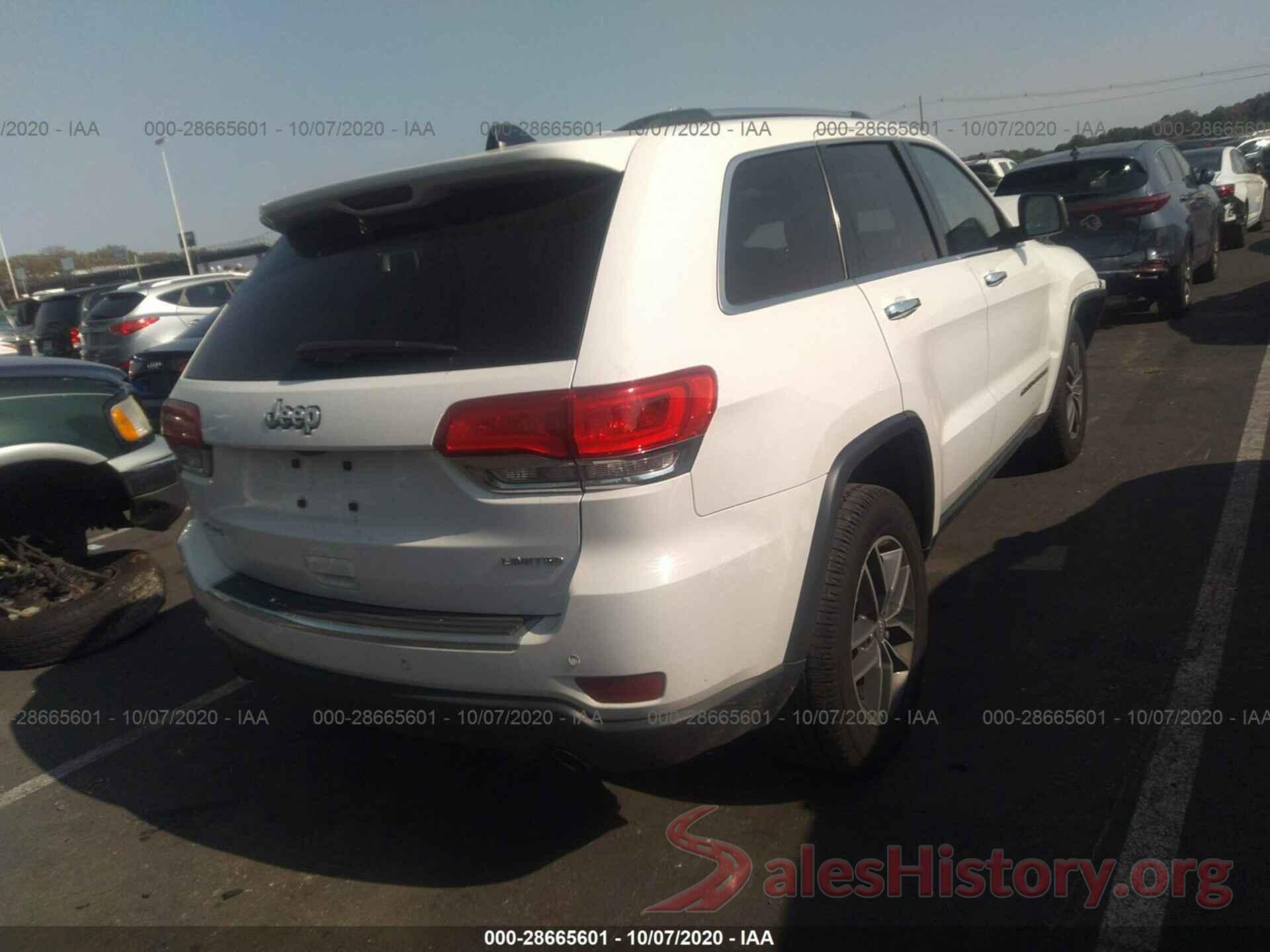 1C4RJFBG3HC677698 2017 JEEP GRAND CHEROKEE