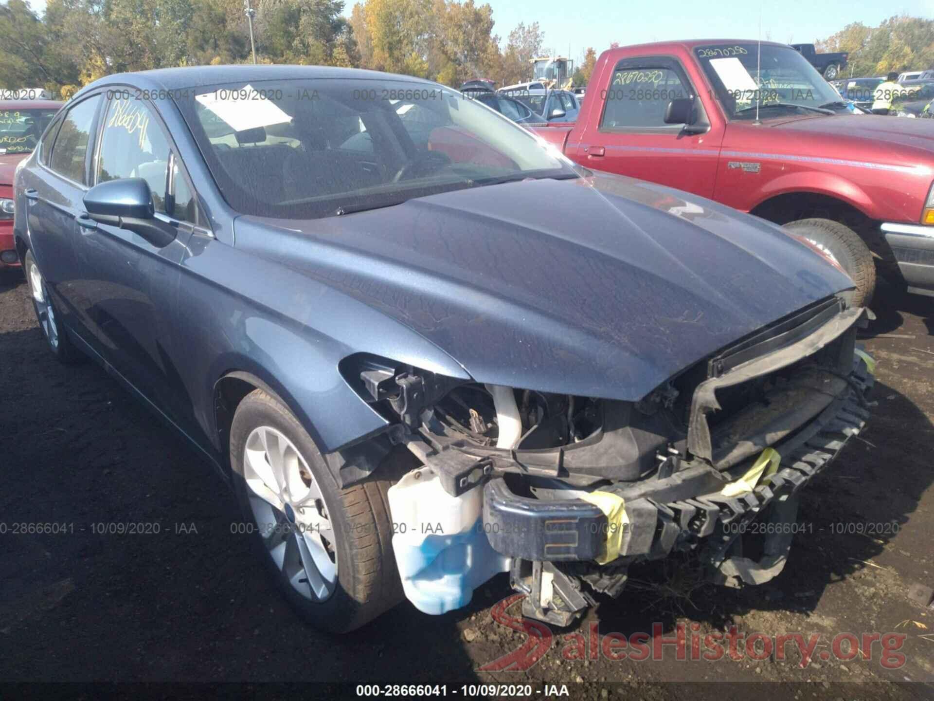 3FA6P0H7XKR142260 2019 FORD FUSION