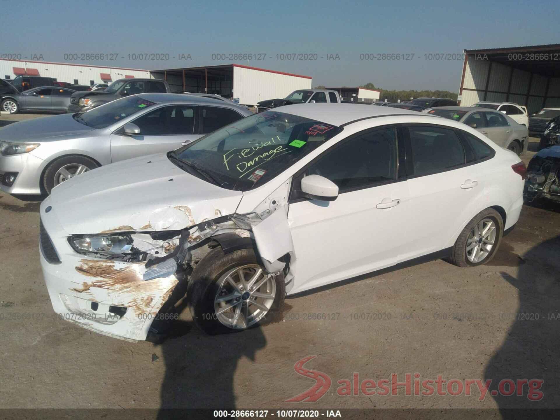 1FADP3F2XJL315708 2018 FORD FOCUS