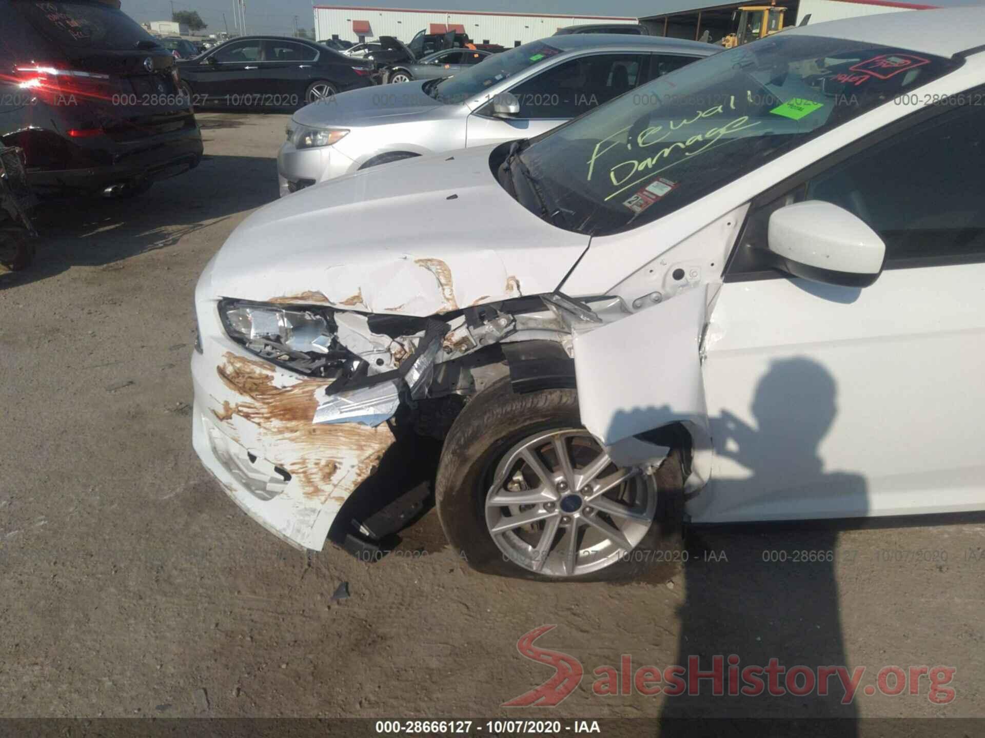 1FADP3F2XJL315708 2018 FORD FOCUS