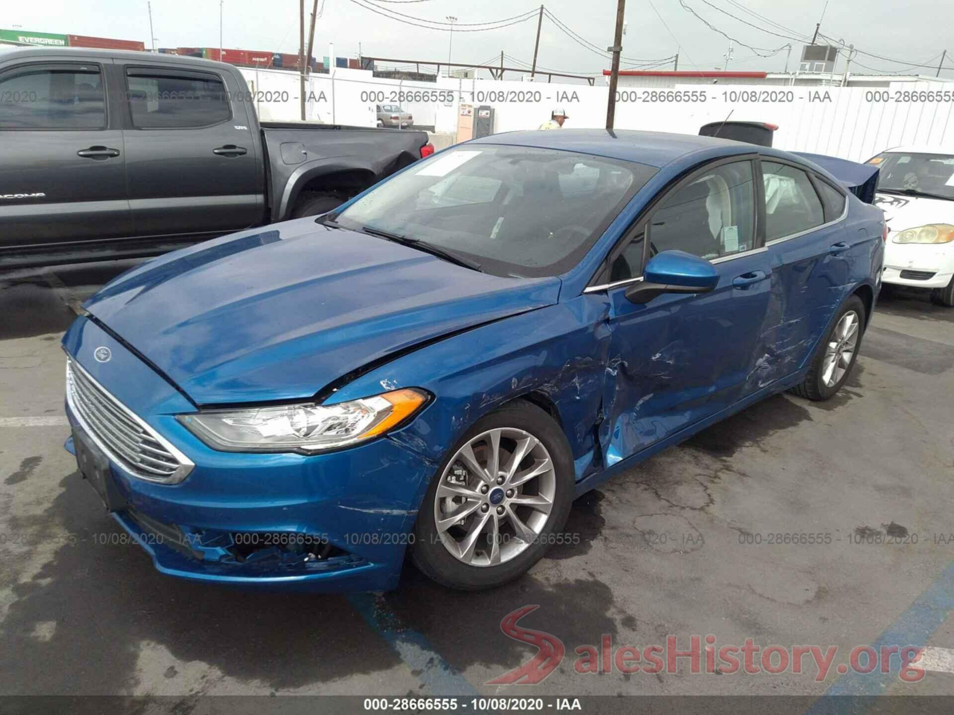 3FA6P0HD7HR293944 2017 FORD FUSION