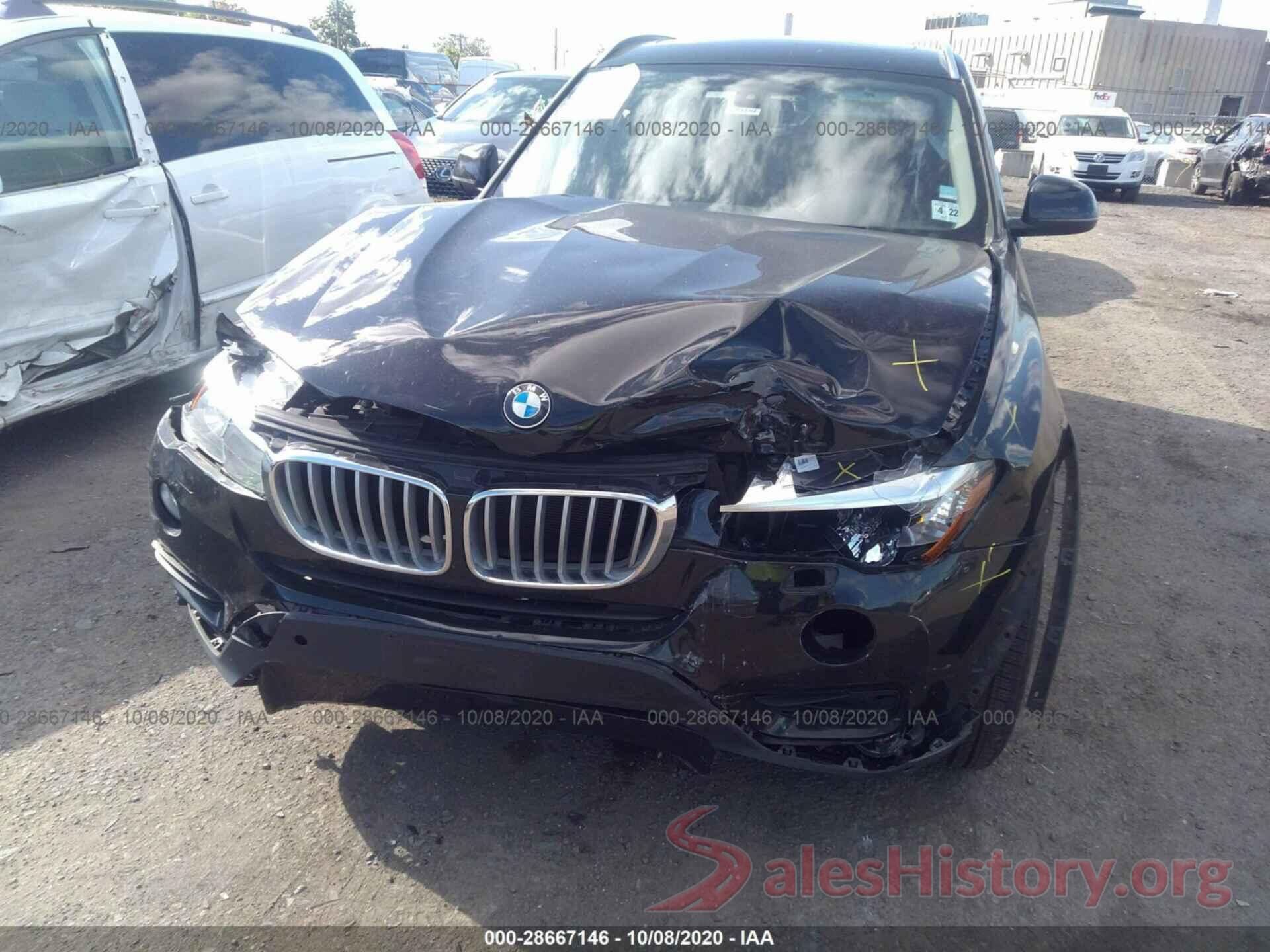 5UXWX9C51H0T04594 2017 BMW X3