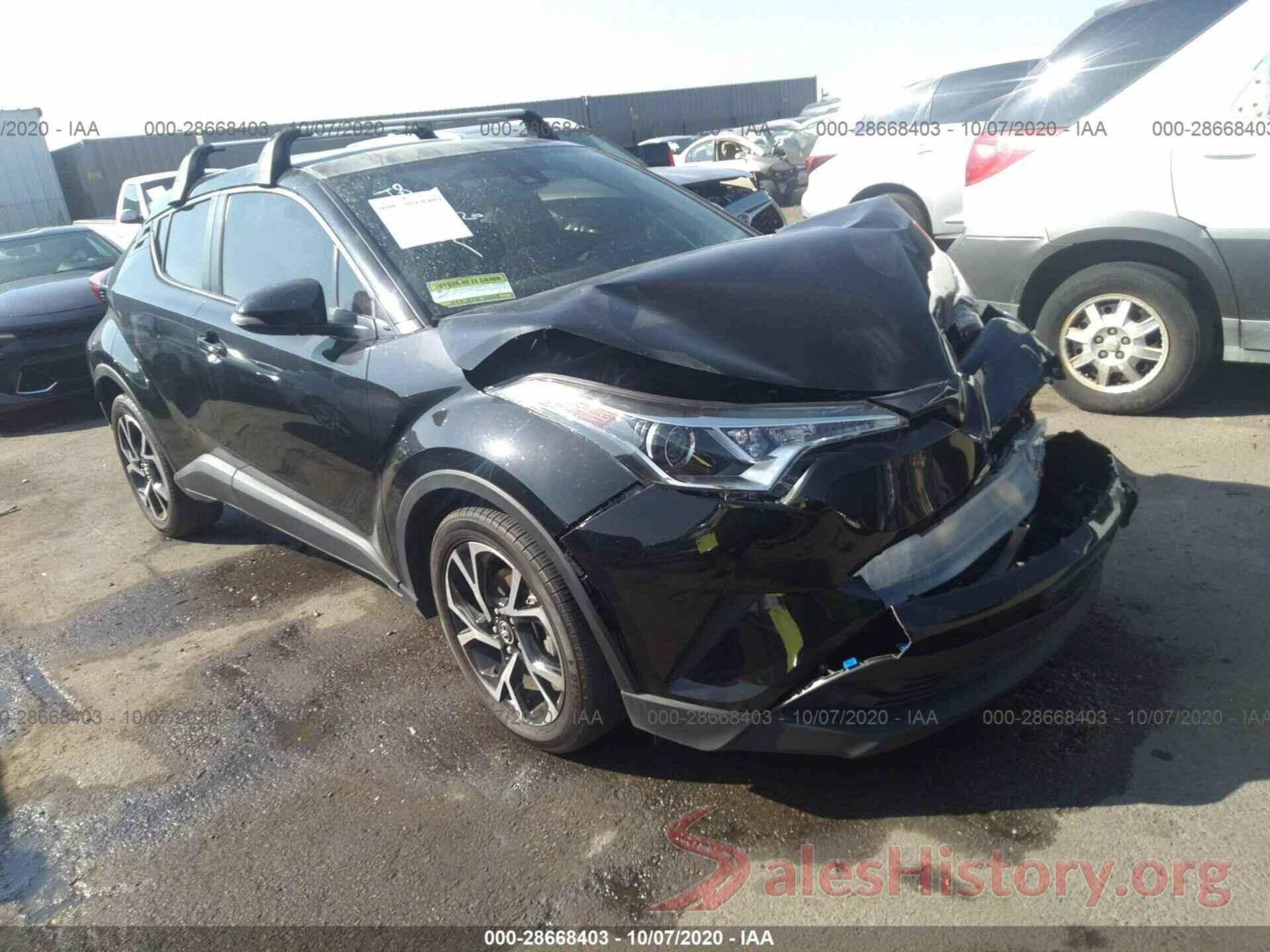 JTNKHMBX7K1058957 2019 TOYOTA C-HR