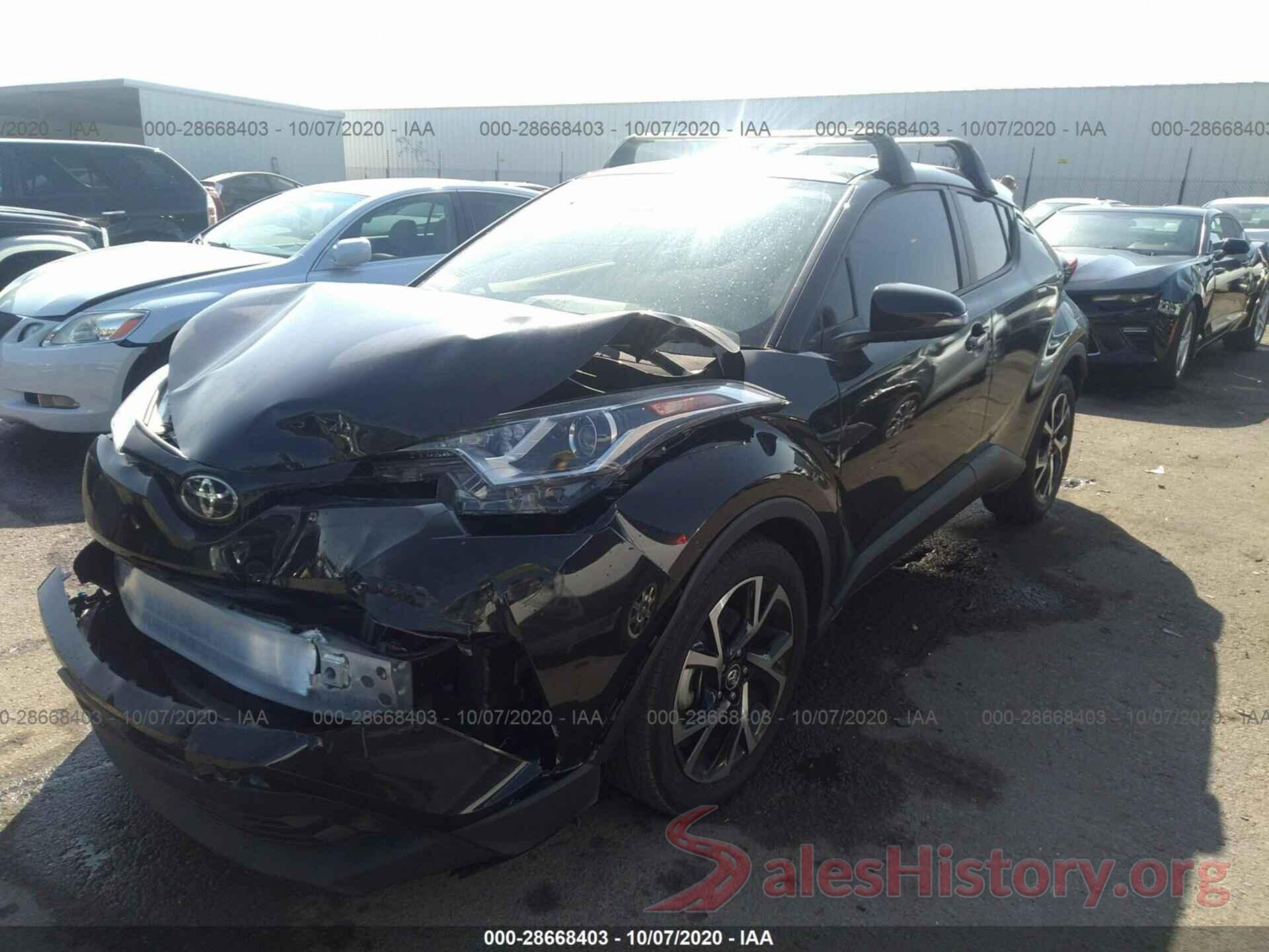 JTNKHMBX7K1058957 2019 TOYOTA C-HR