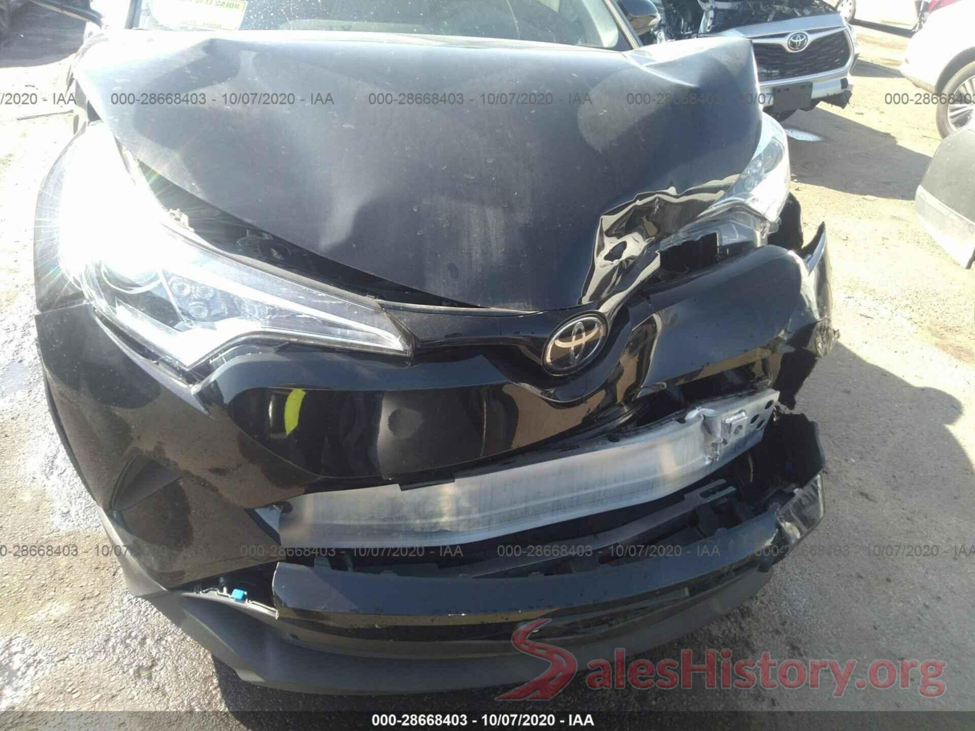 JTNKHMBX7K1058957 2019 TOYOTA C-HR