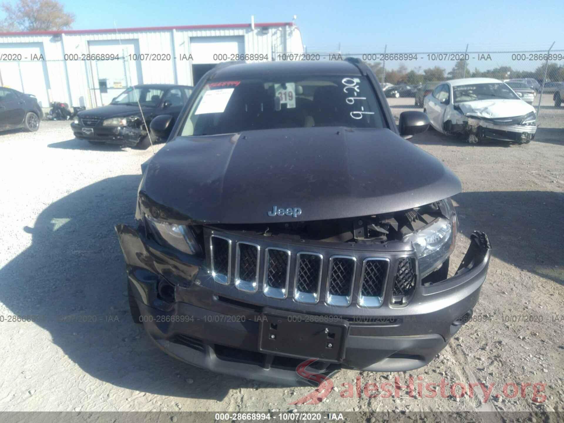 1C4NJCBA8HD132275 2017 JEEP COMPASS