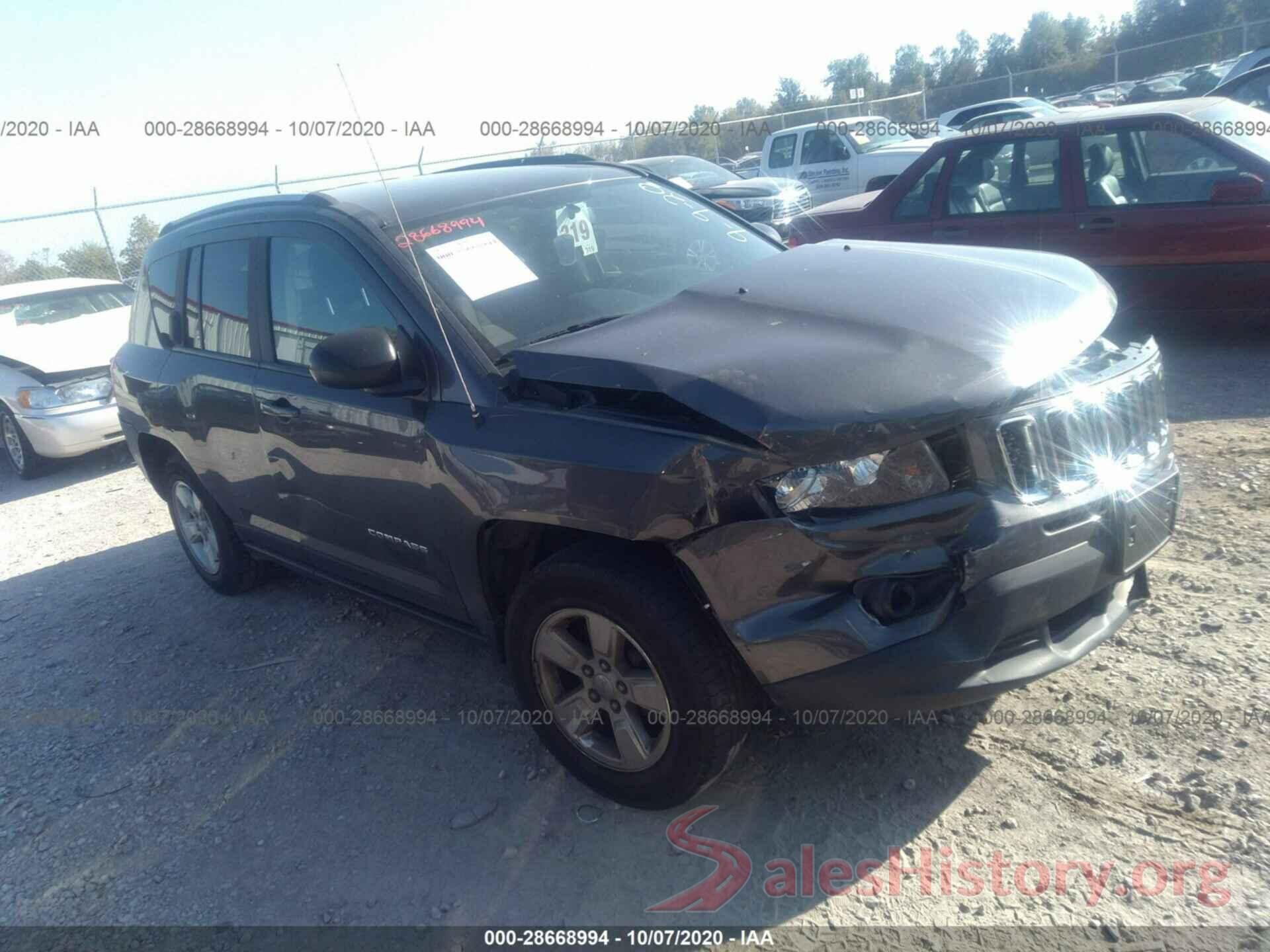 1C4NJCBA8HD132275 2017 JEEP COMPASS