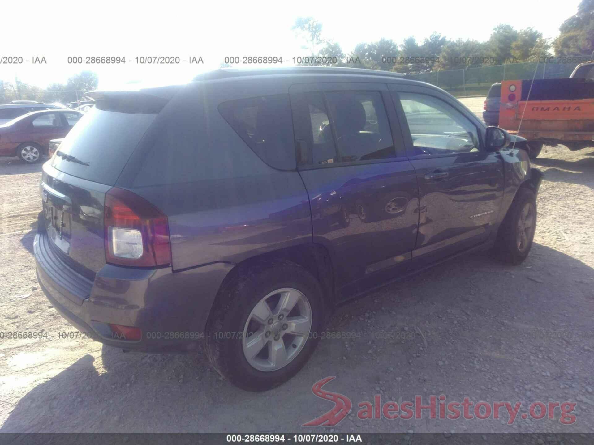 1C4NJCBA8HD132275 2017 JEEP COMPASS