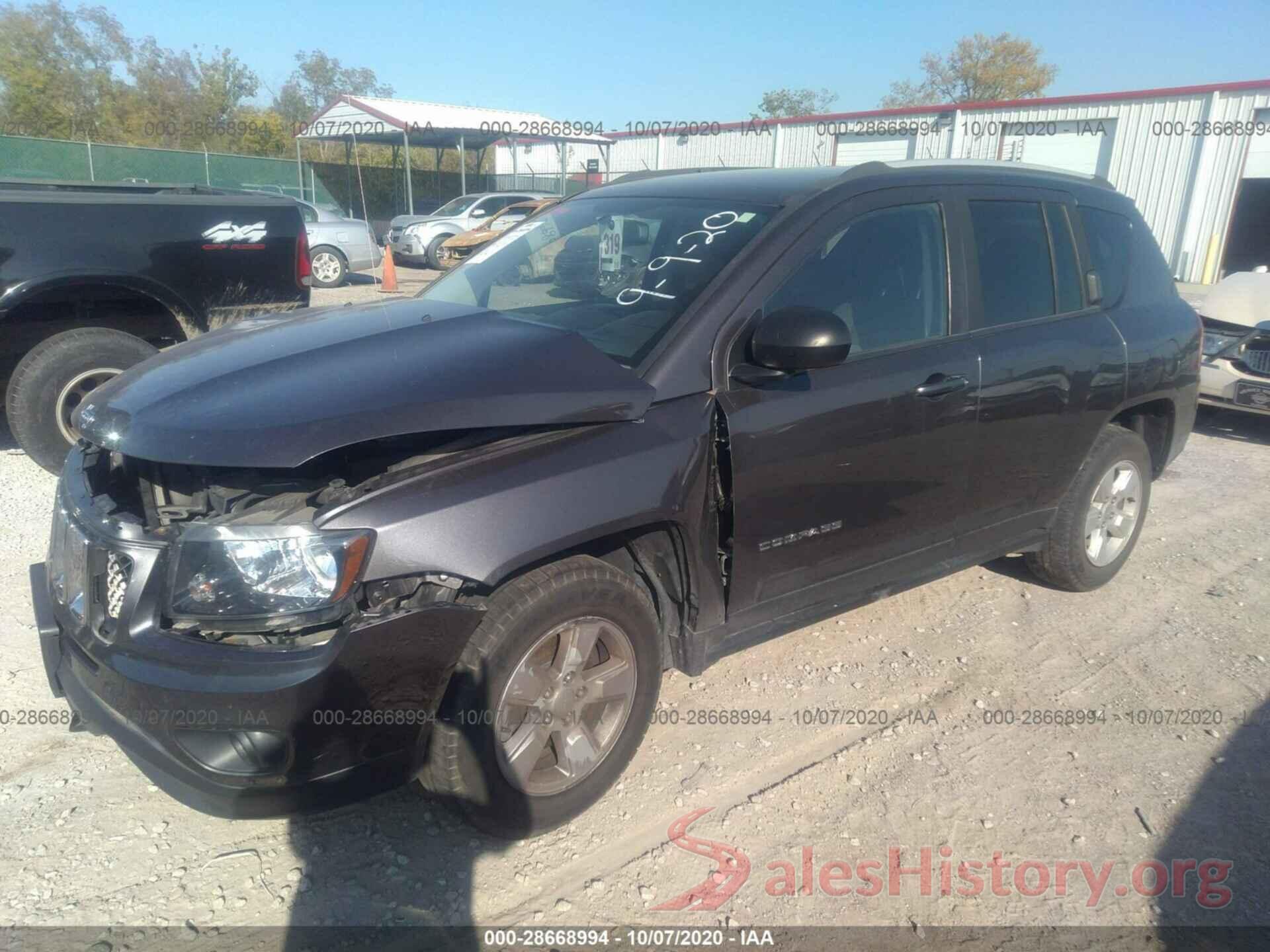 1C4NJCBA8HD132275 2017 JEEP COMPASS