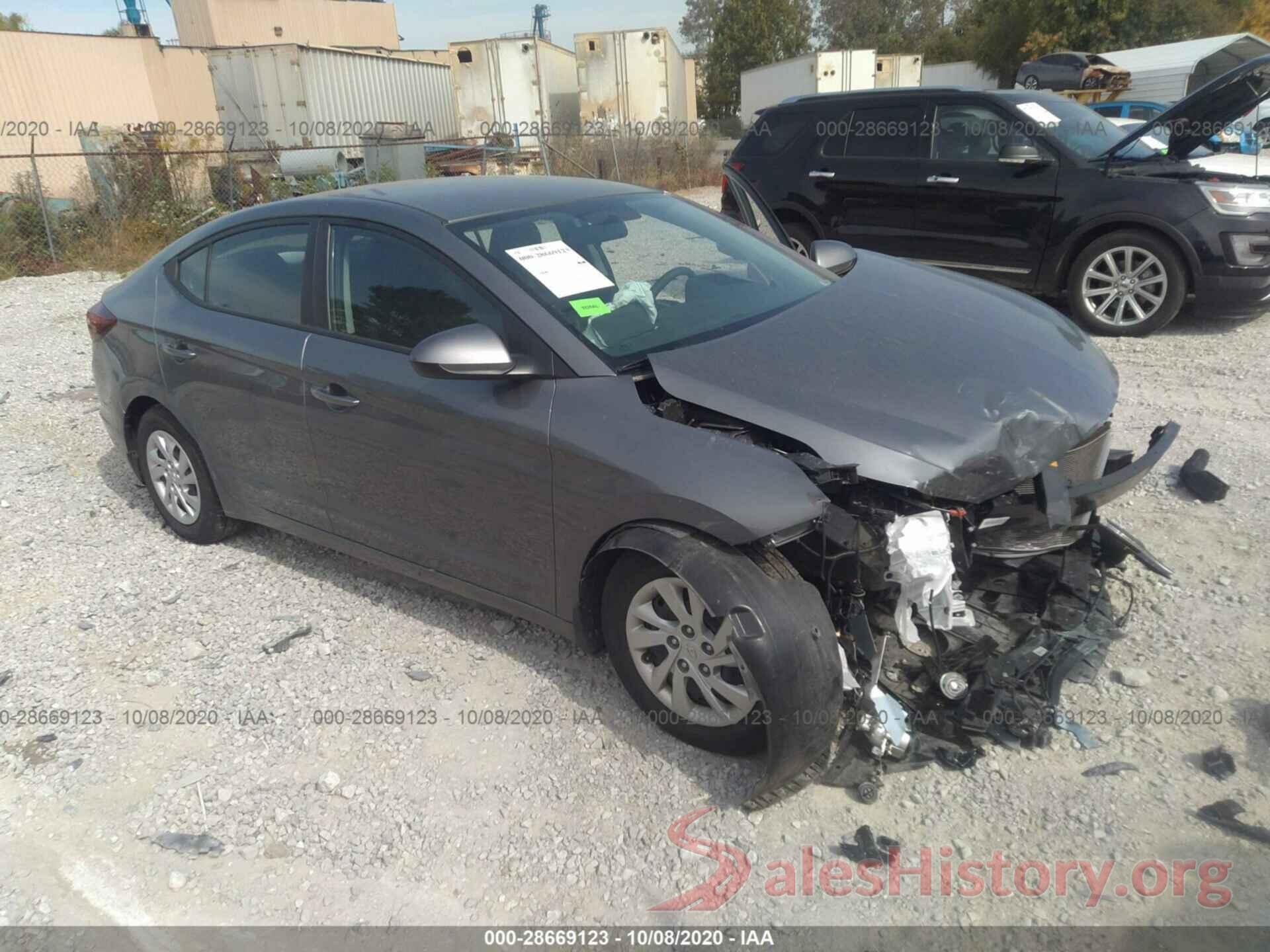 5NPD74LF6KH432327 2019 HYUNDAI ELANTRA