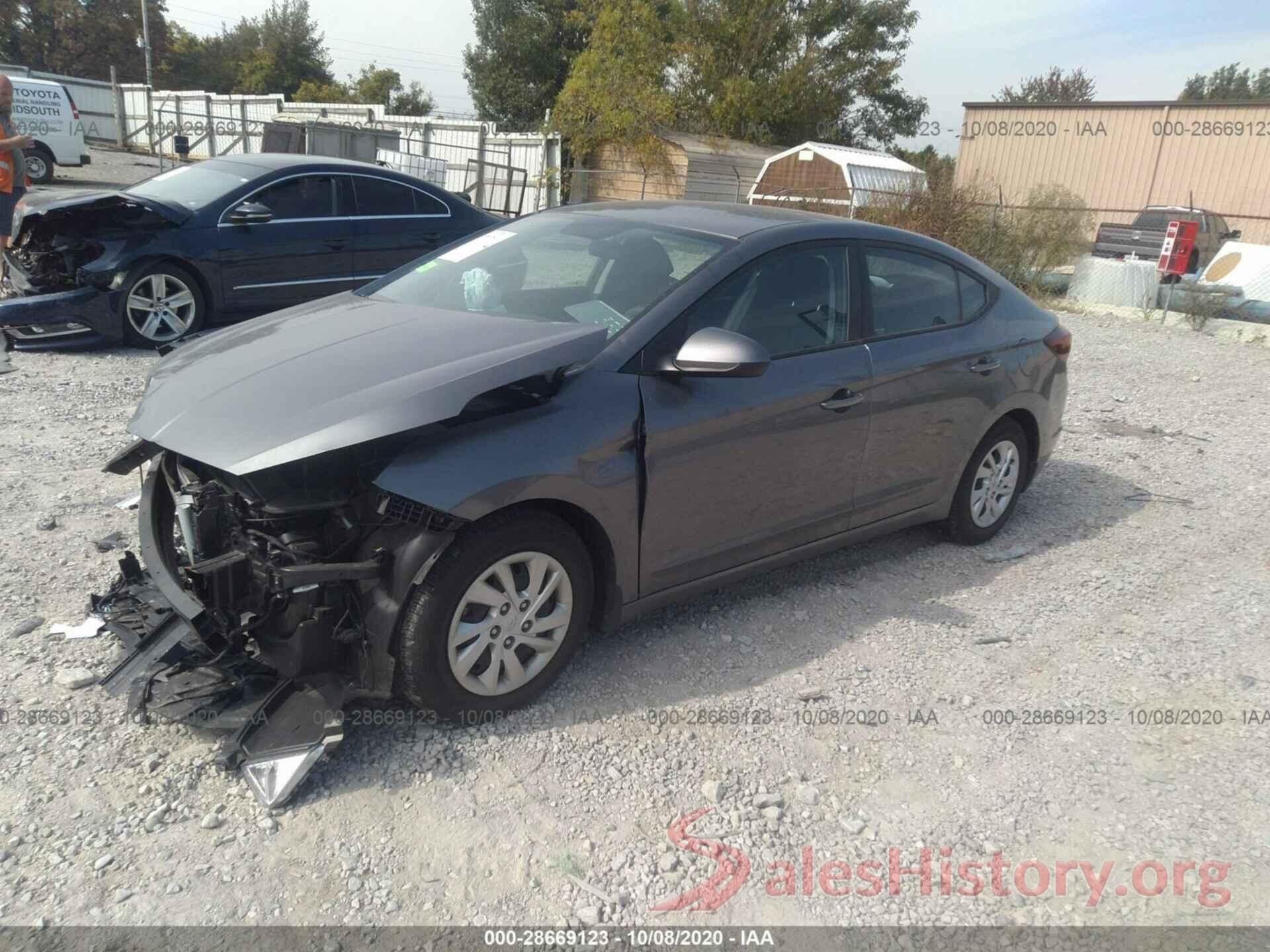 5NPD74LF6KH432327 2019 HYUNDAI ELANTRA