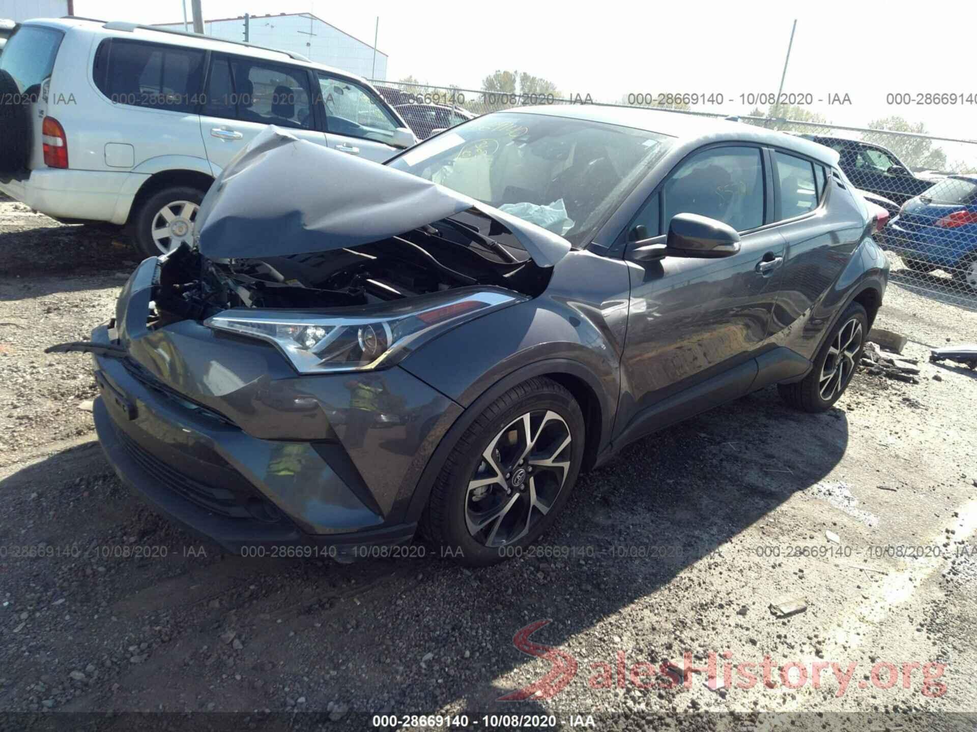 JTNKHMBX7K1054830 2019 TOYOTA C-HR