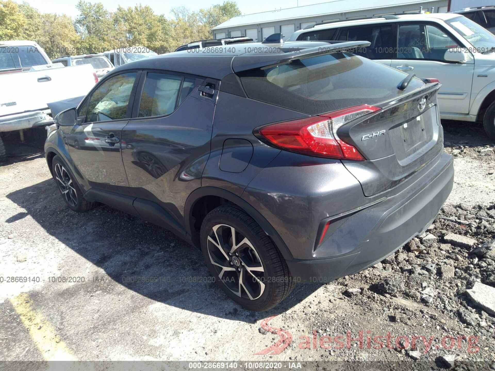 JTNKHMBX7K1054830 2019 TOYOTA C-HR