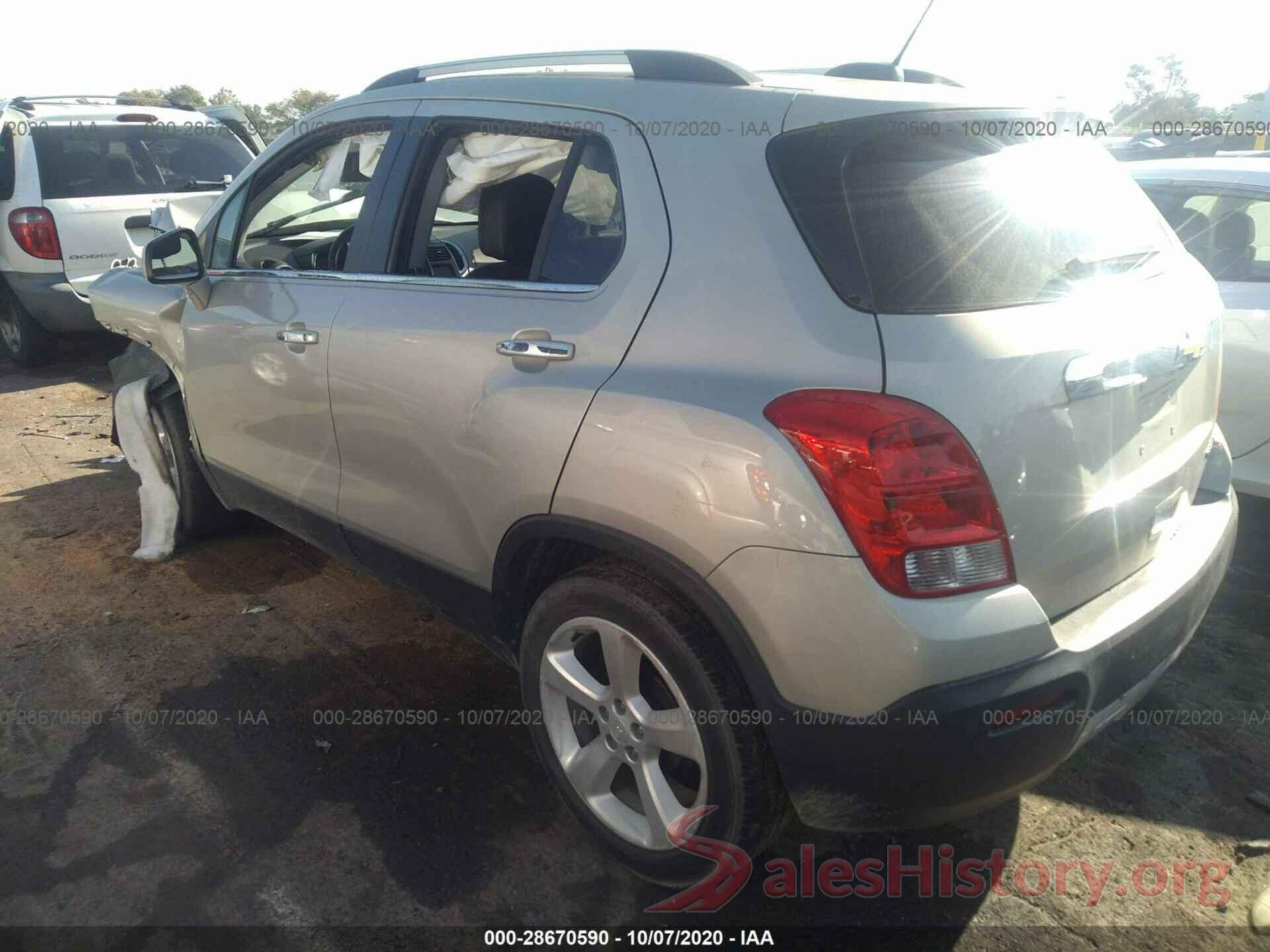 3GNCJMSBXGL260782 2016 CHEVROLET TRAX