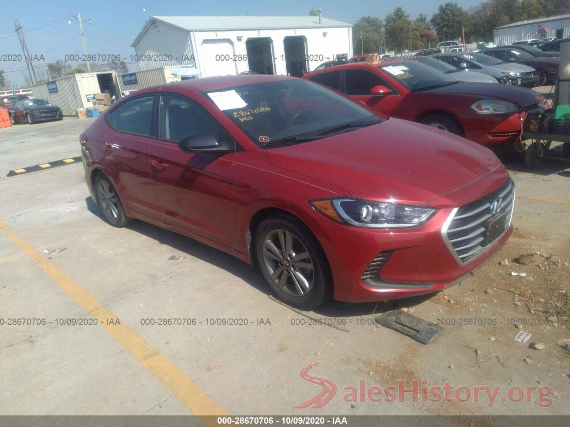 5NPD84LF4JH368249 2018 HYUNDAI ELANTRA