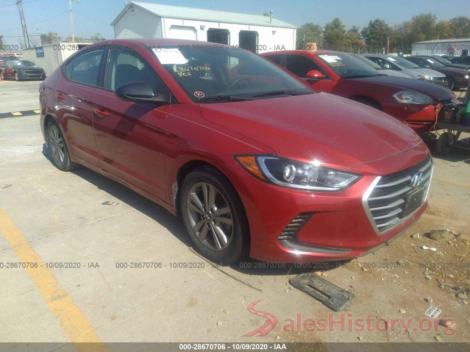 5NPD84LF4JH368249 2018 HYUNDAI ELANTRA