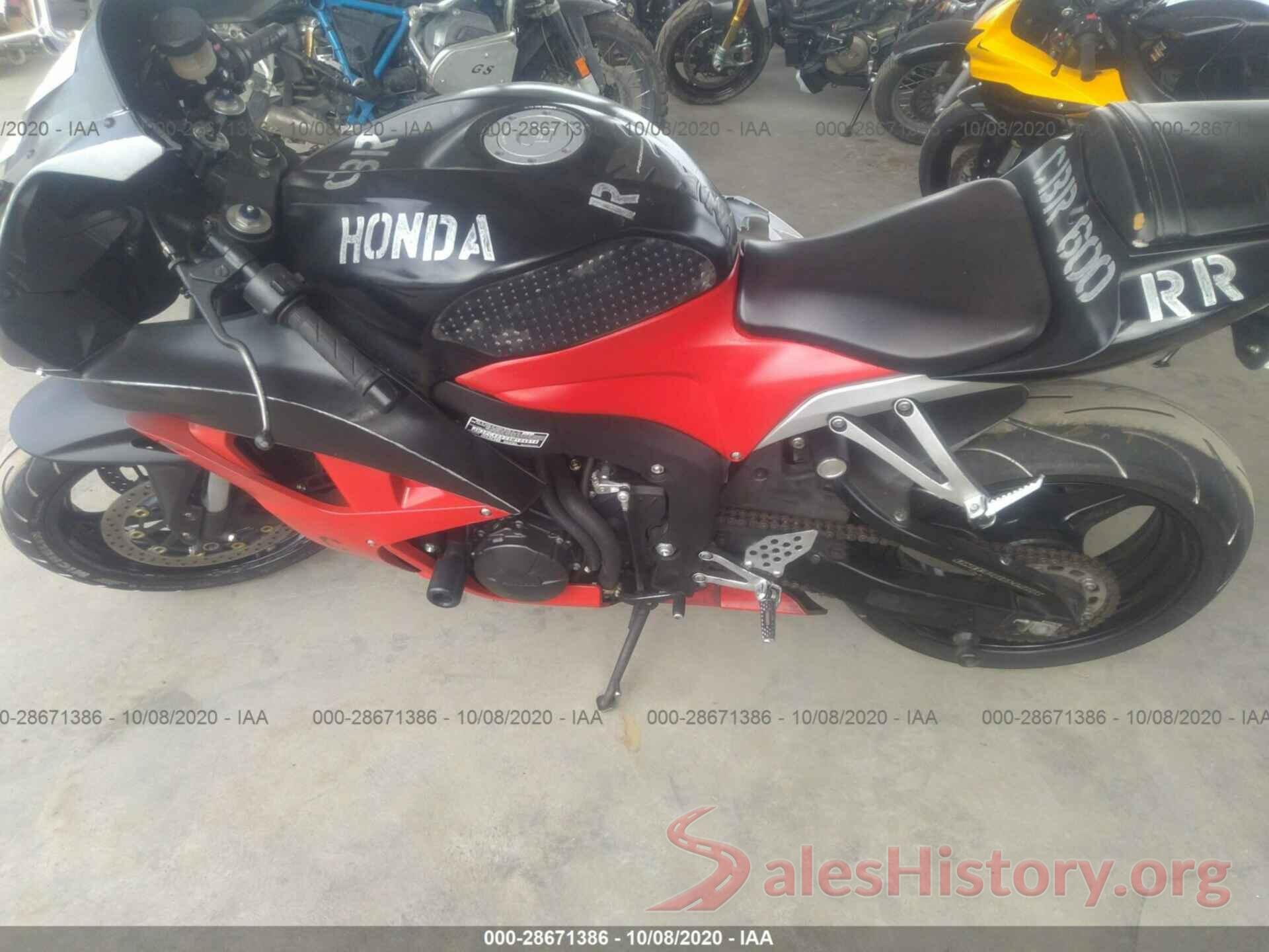 JH2PC40008M104514 2008 HONDA CBR600