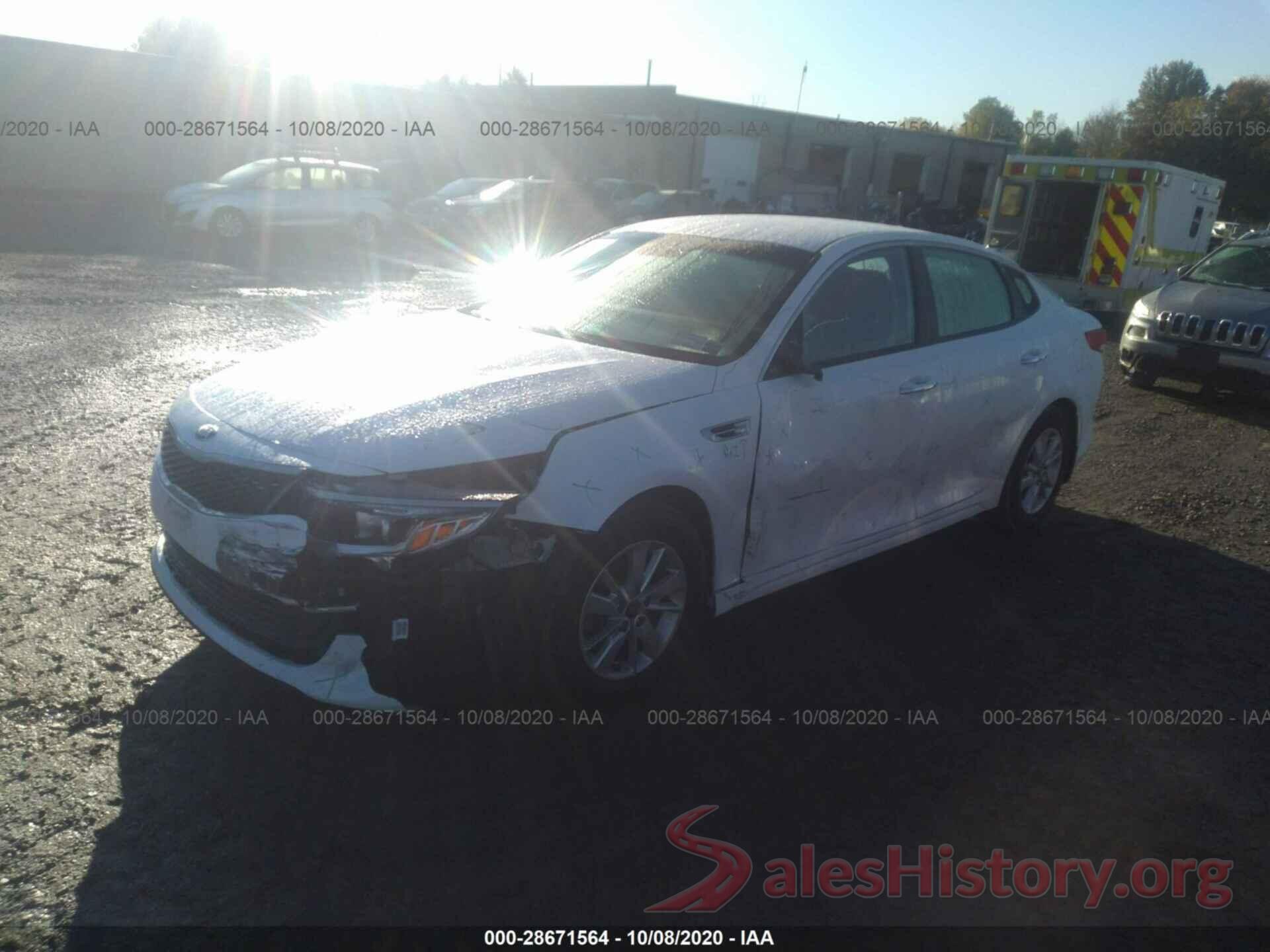 5XXGT4L3XGG087269 2016 KIA OPTIMA