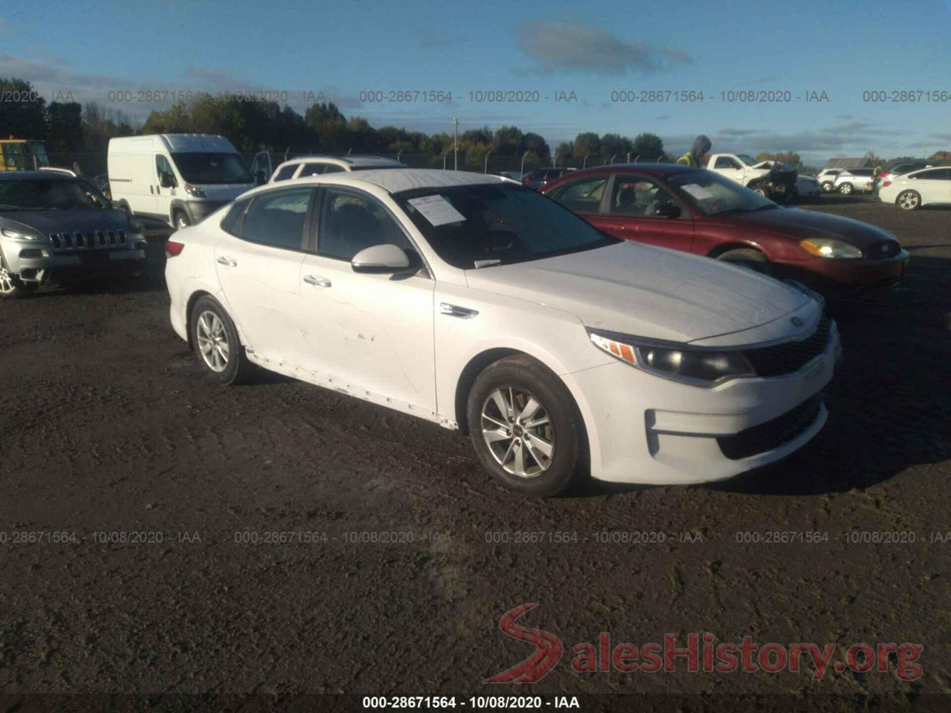 5XXGT4L3XGG087269 2016 KIA OPTIMA